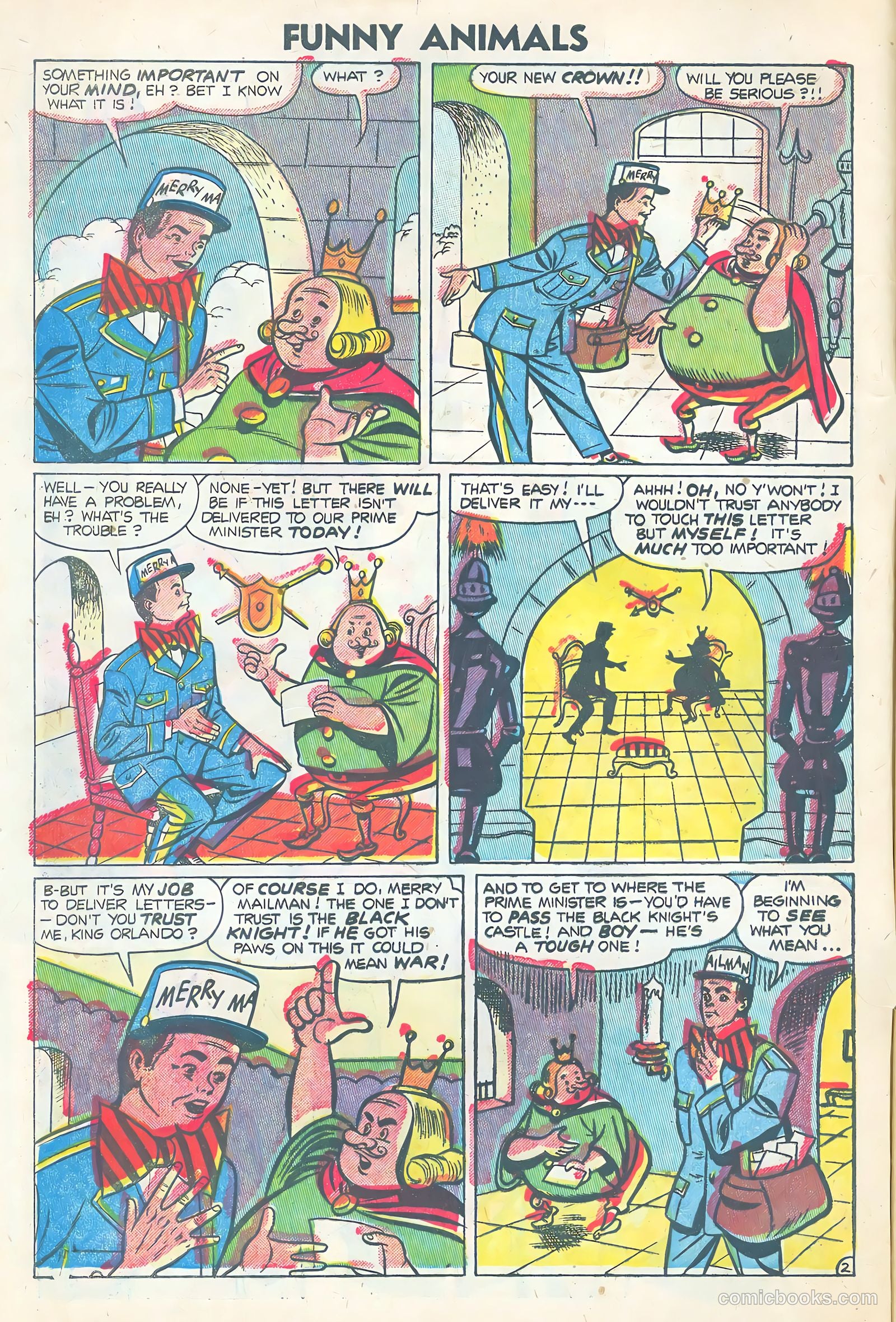 Funny Animals #87 (1954) — page 4 of 36