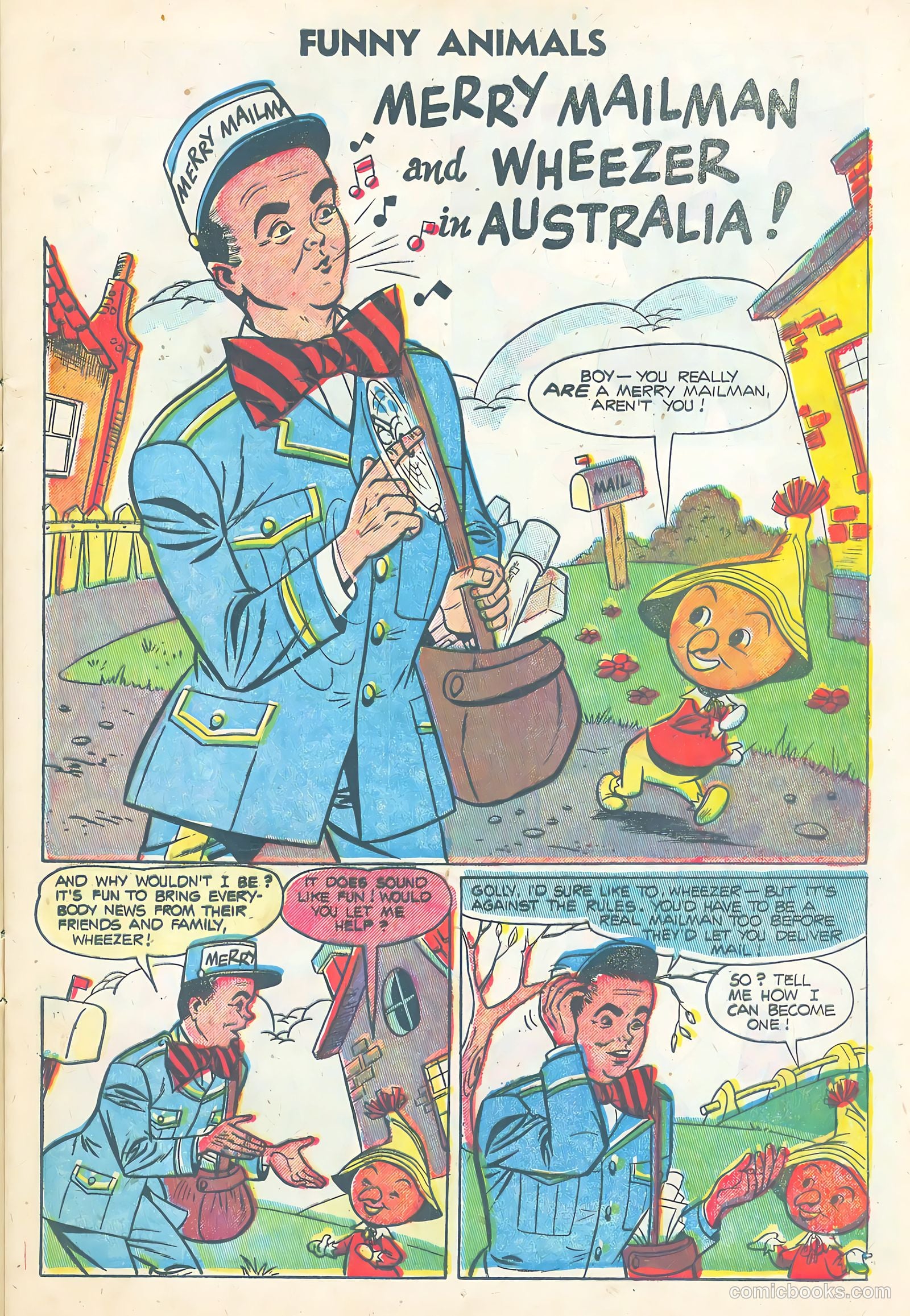 Funny Animals #87 (1954) — page 13 of 36