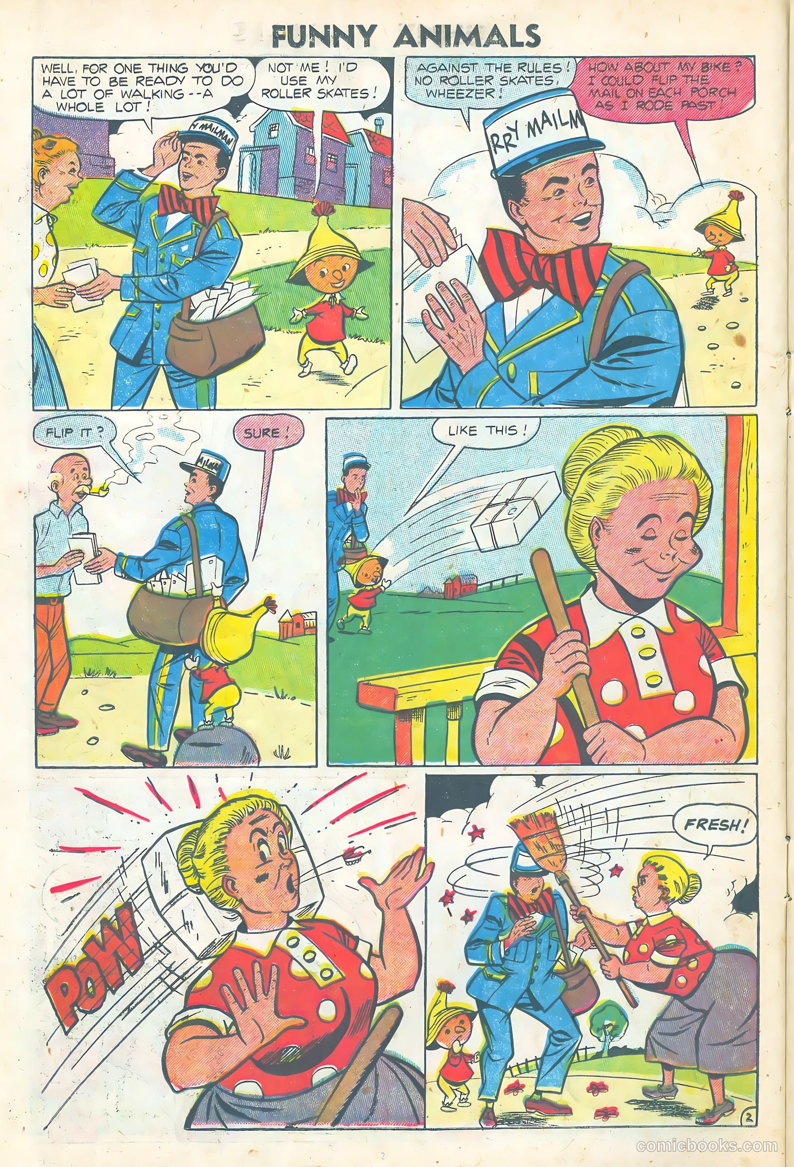 Funny Animals #87 (1954) — page 14 of 36