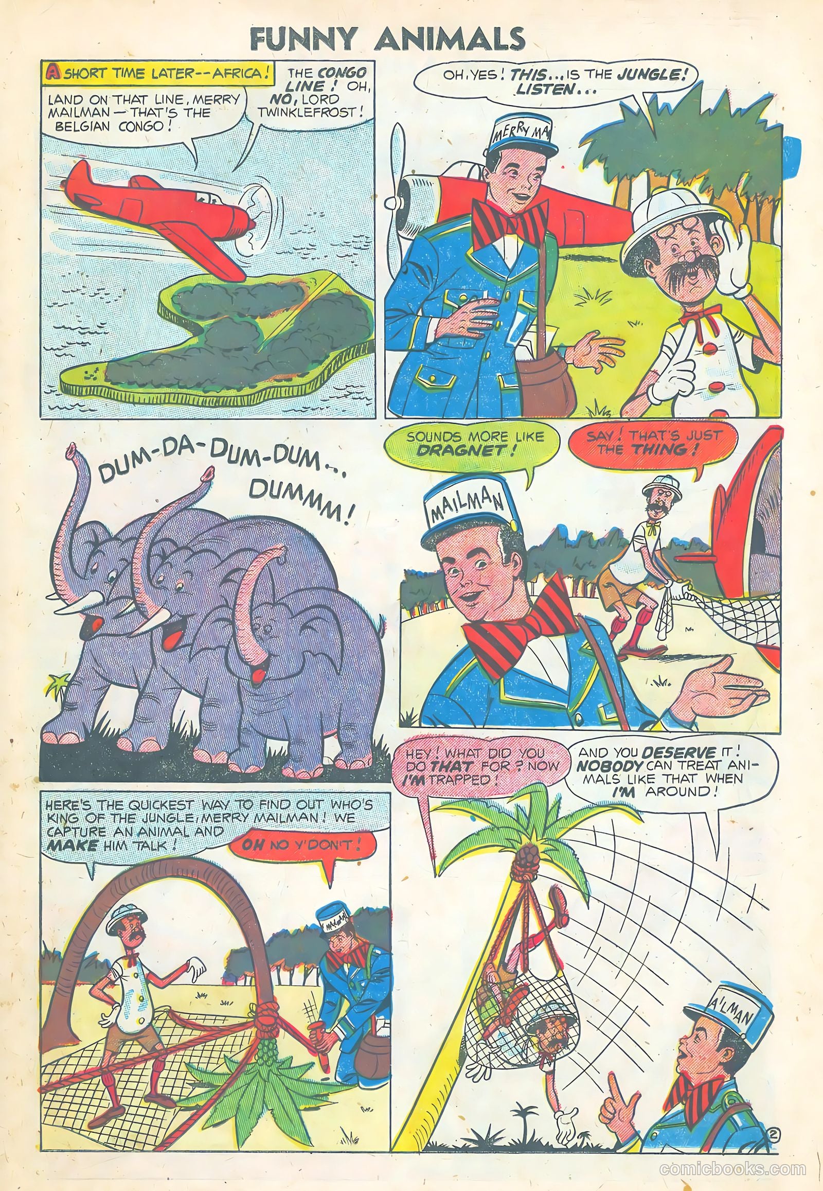 Funny Animals #87 (1954) — page 19 of 36