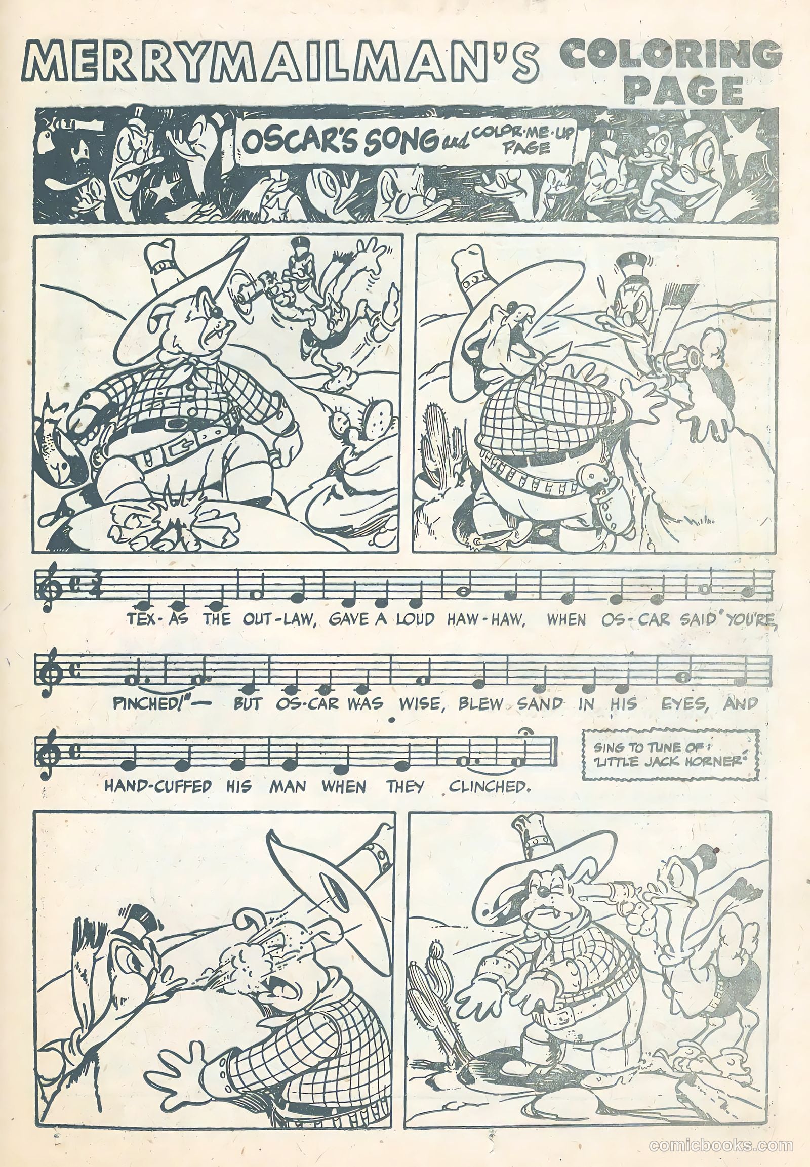 Funny Animals #87 (1954) — page 25 of 36