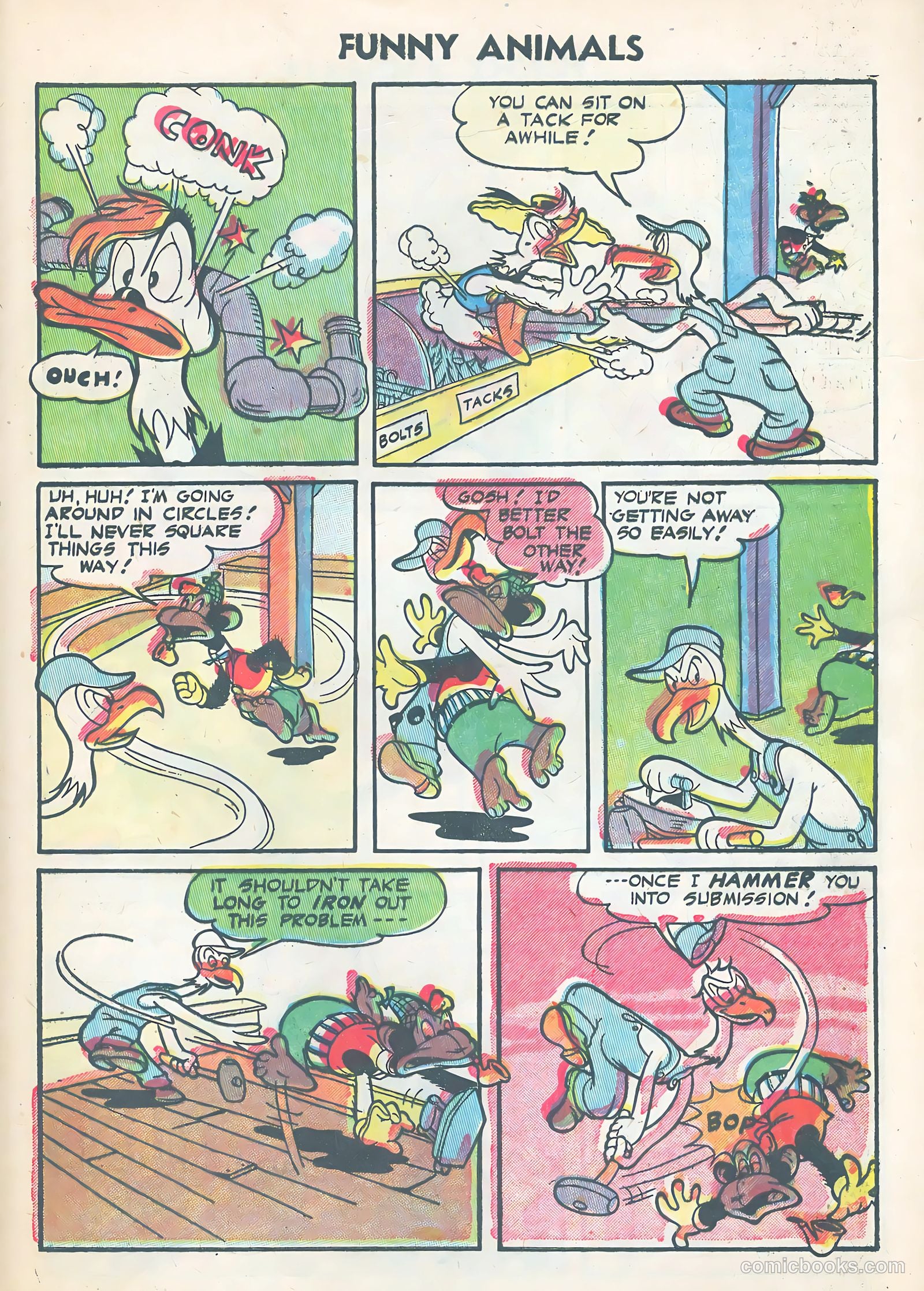 Funny Animals #87 (1954) — page 33 of 36