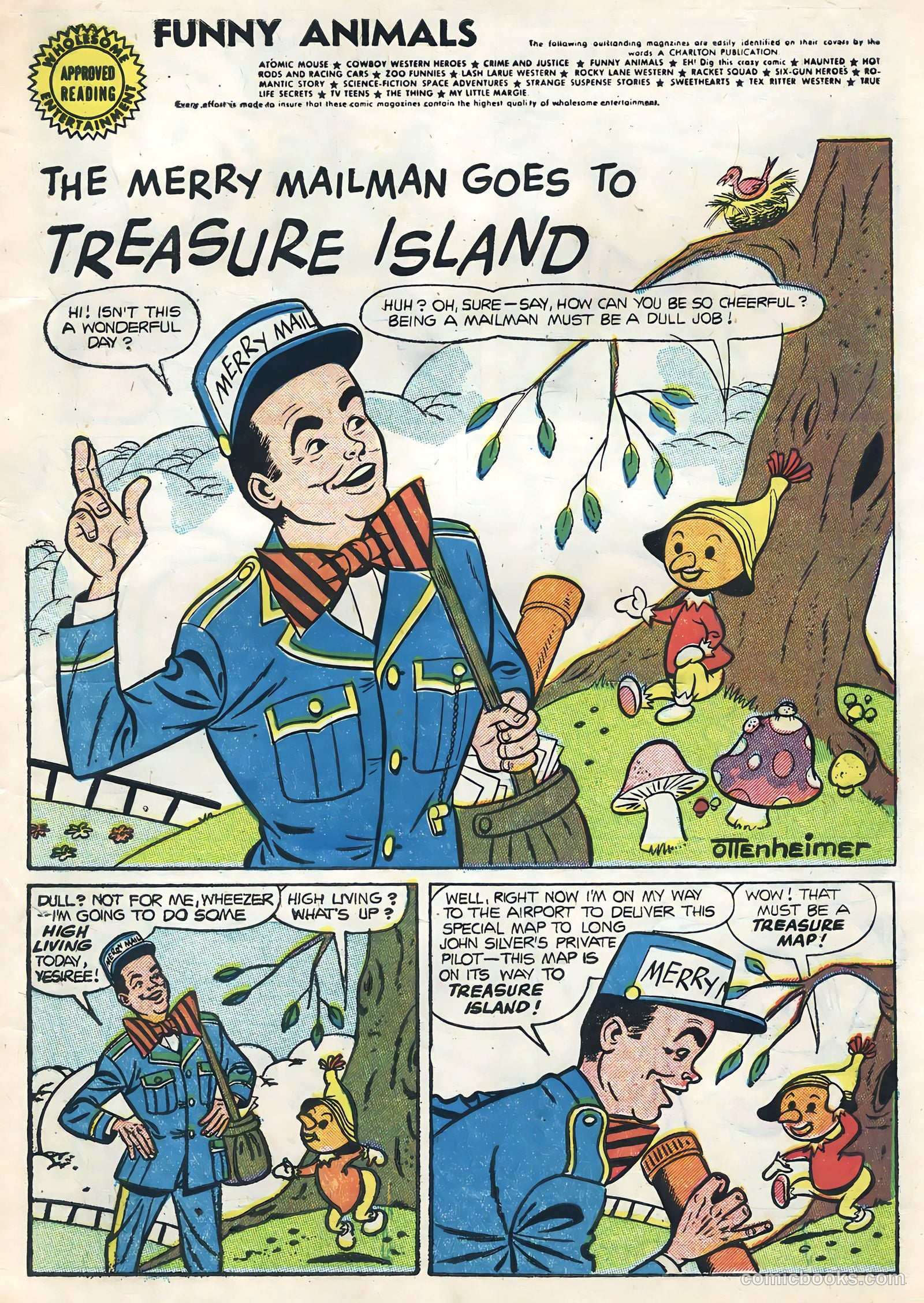 Funny Animals #88 (1955) — page 3 of 36
