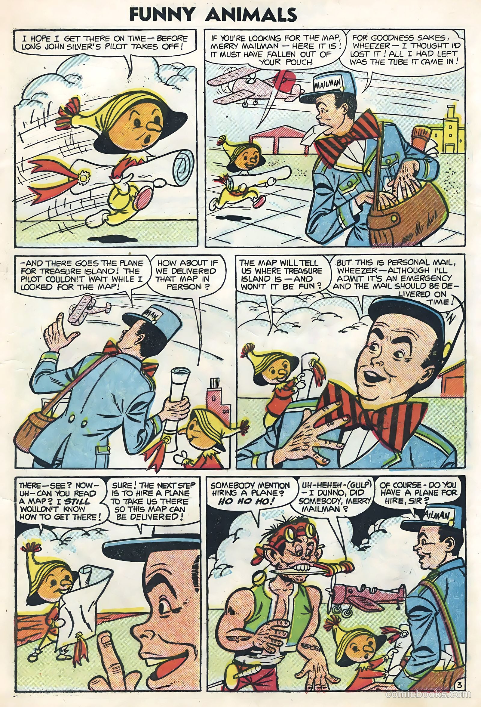 Funny Animals #88 (1955) — page 5 of 36