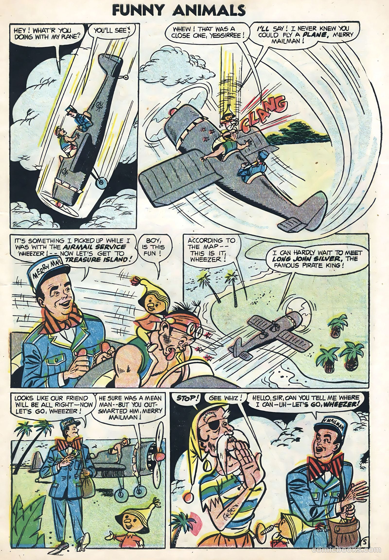 Funny Animals #88 (1955) — page 7 of 36
