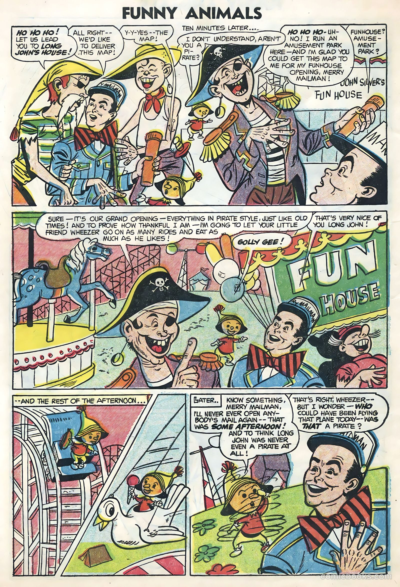 Funny Animals #88 (1955) — page 8 of 36