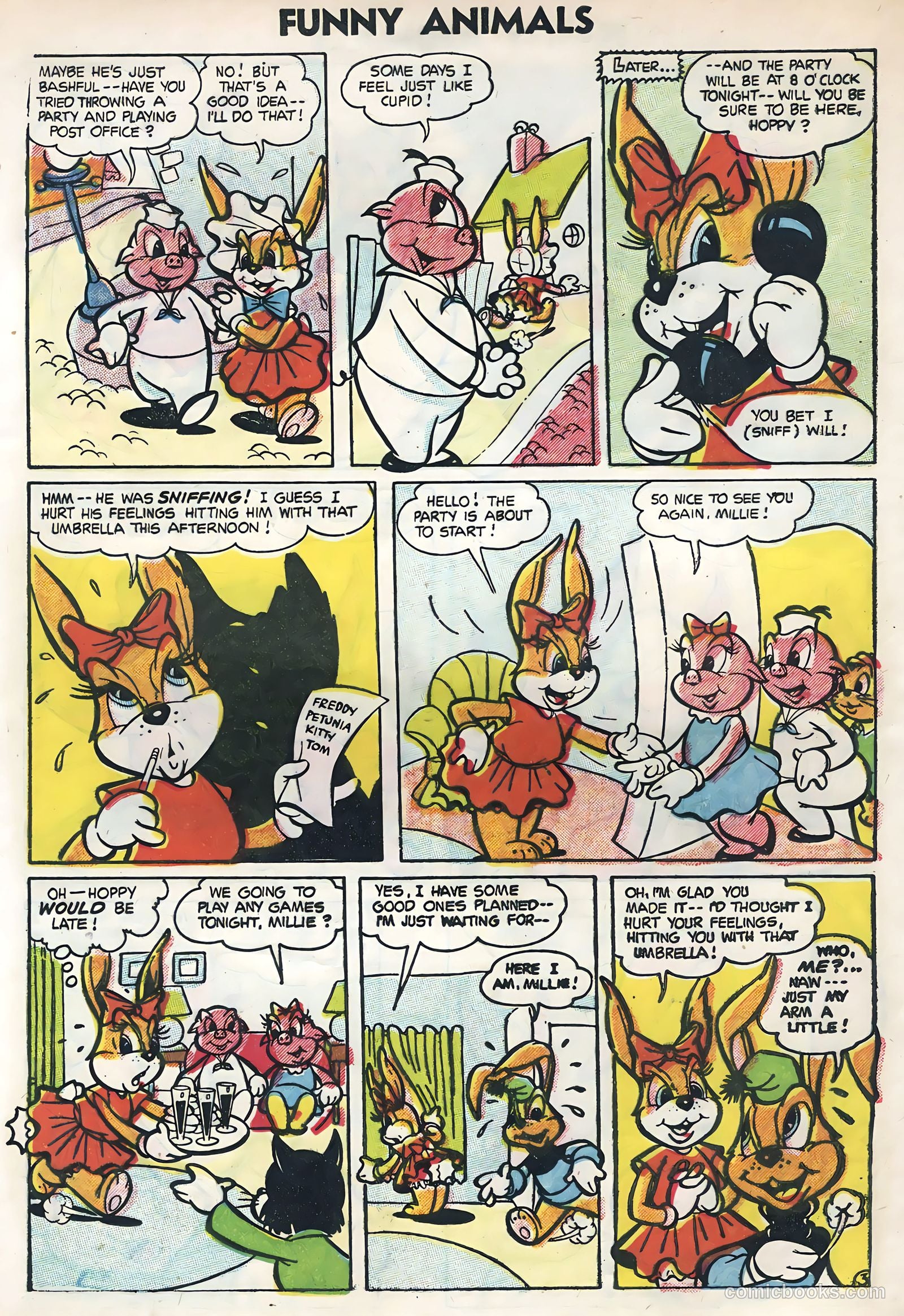 Funny Animals #88 (1955) — page 12 of 36