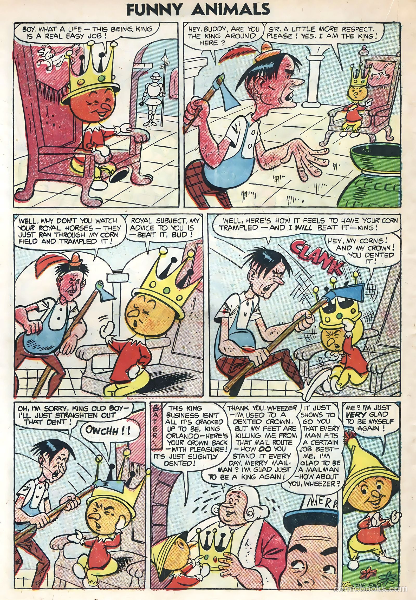 Funny Animals #88 (1955) — page 22 of 36