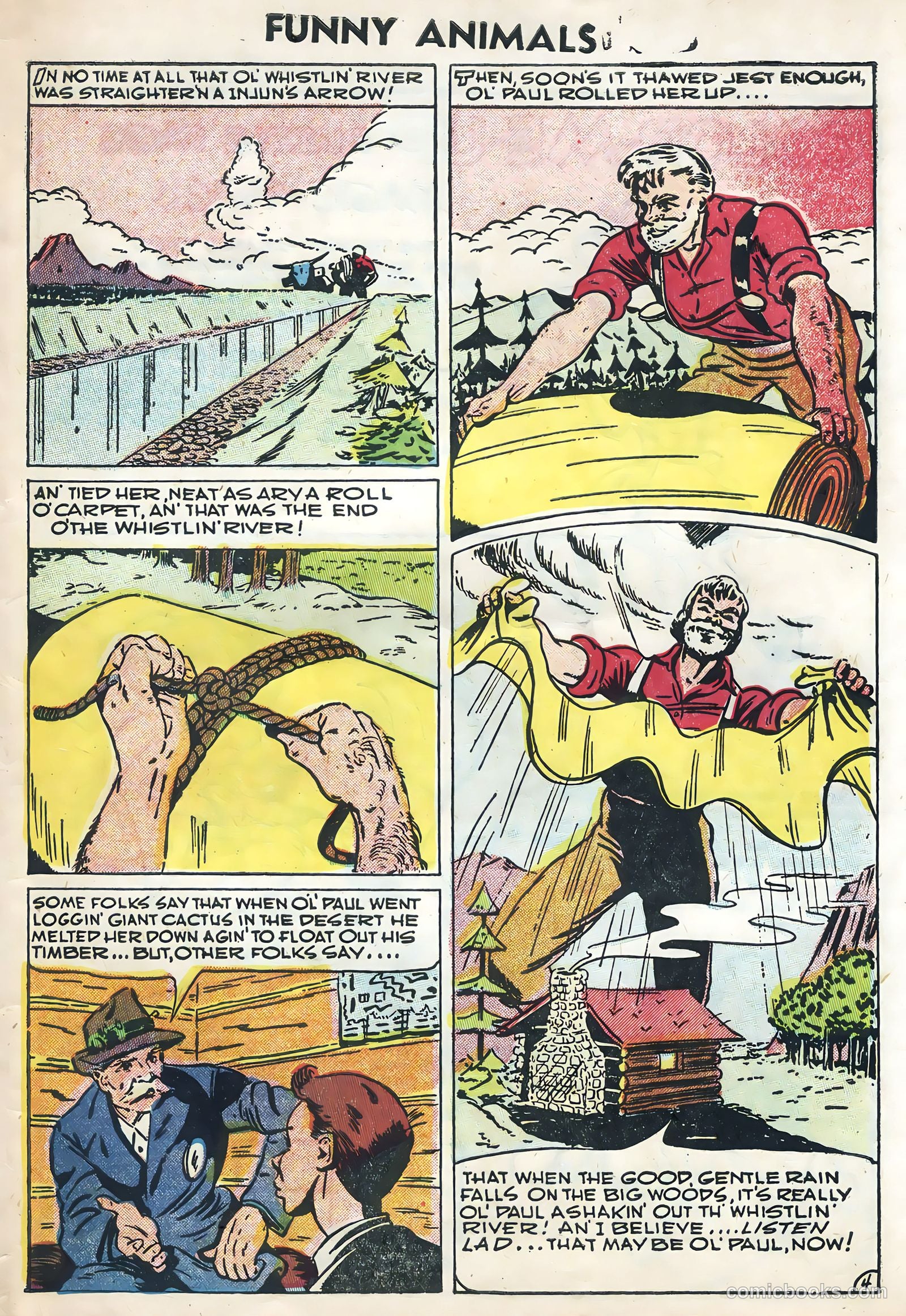Funny Animals #88 (1955) — page 27 of 36