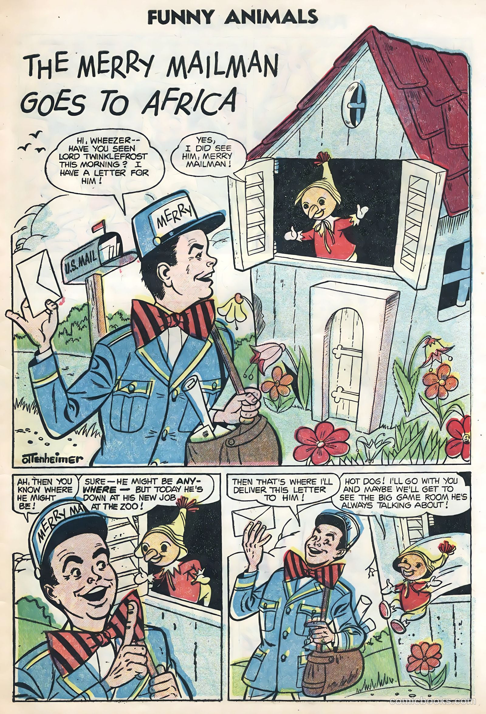Funny Animals #88 (1955) — page 29 of 36
