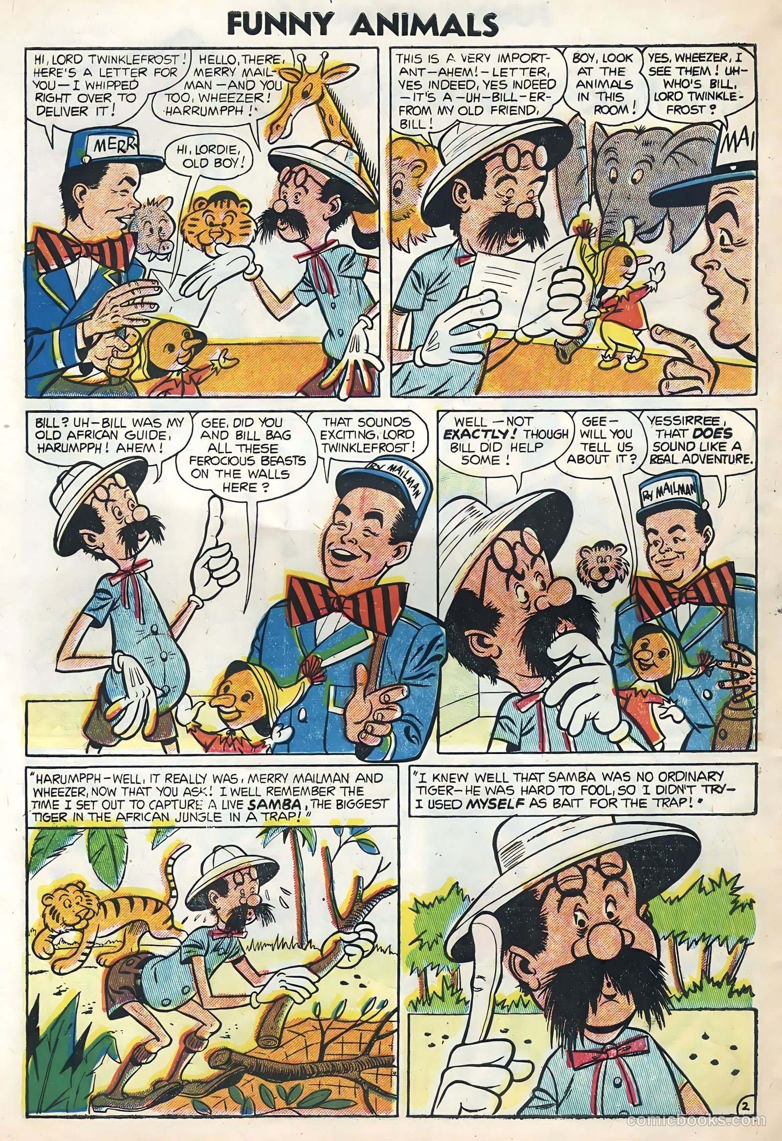 Funny Animals #88 (1955) — page 30 of 36