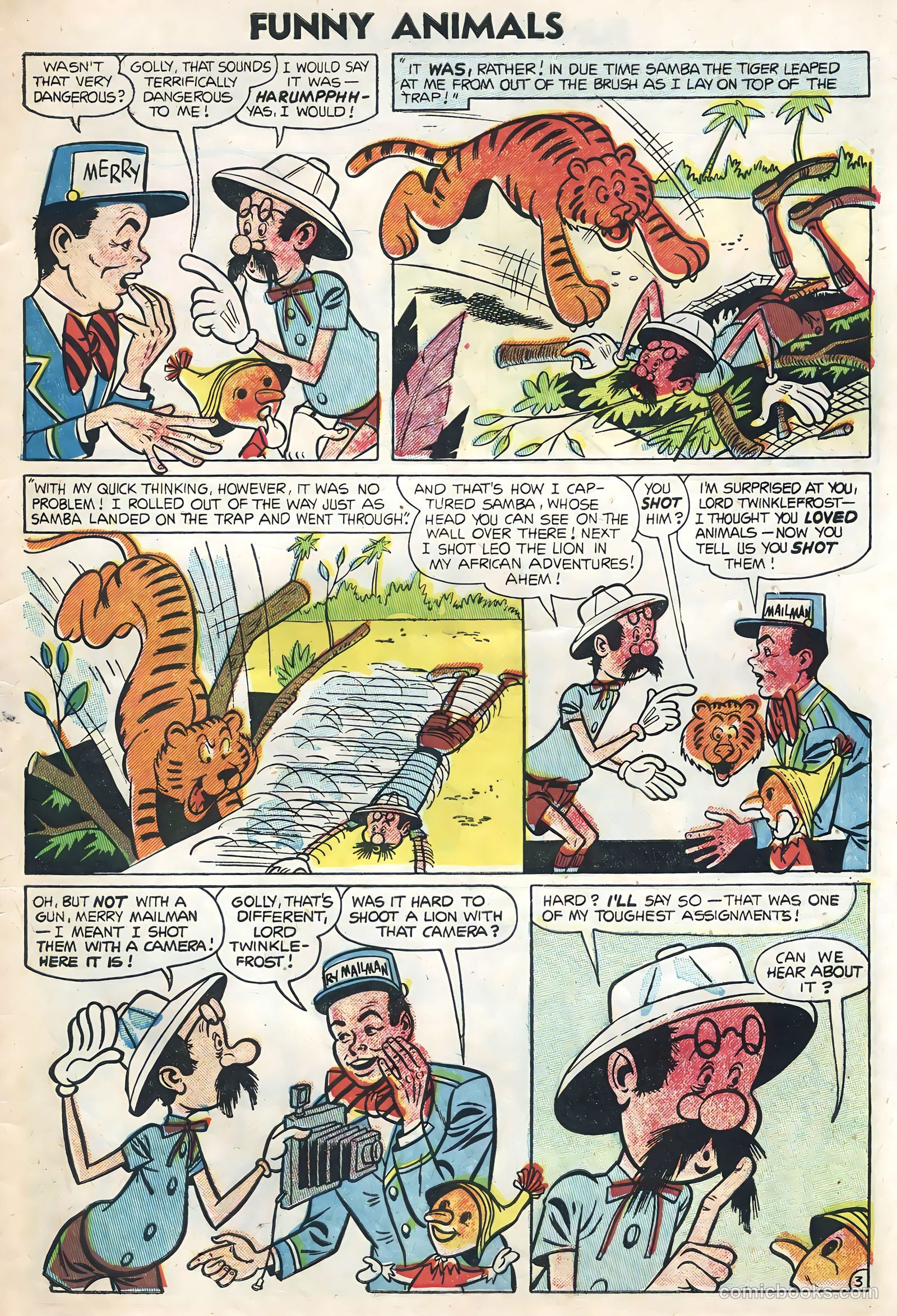 Funny Animals #88 (1955) — page 31 of 36