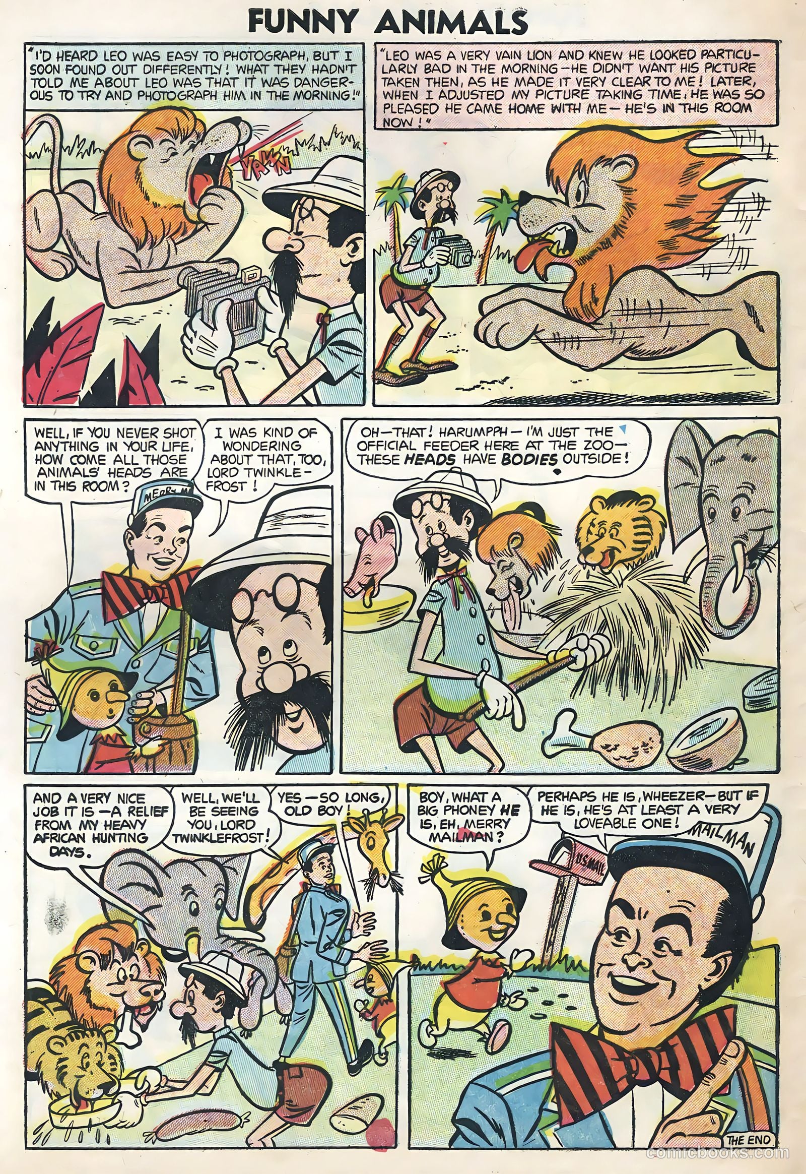 Funny Animals #88 (1955) — page 32 of 36