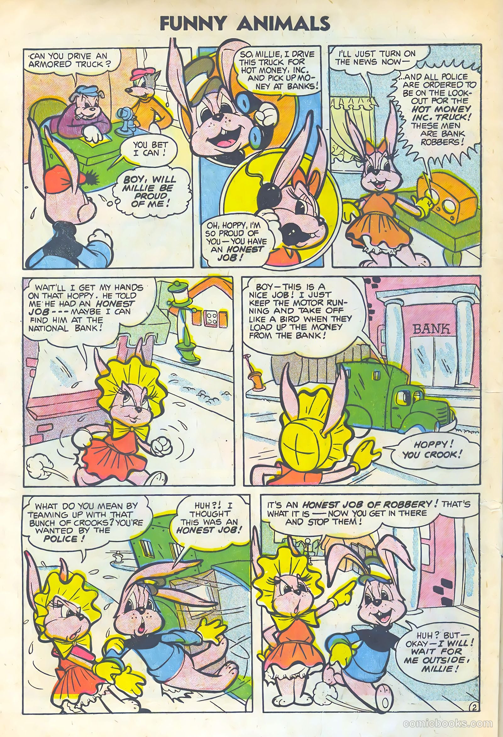 Funny Animals #89 (1955) — page 4 of 36
