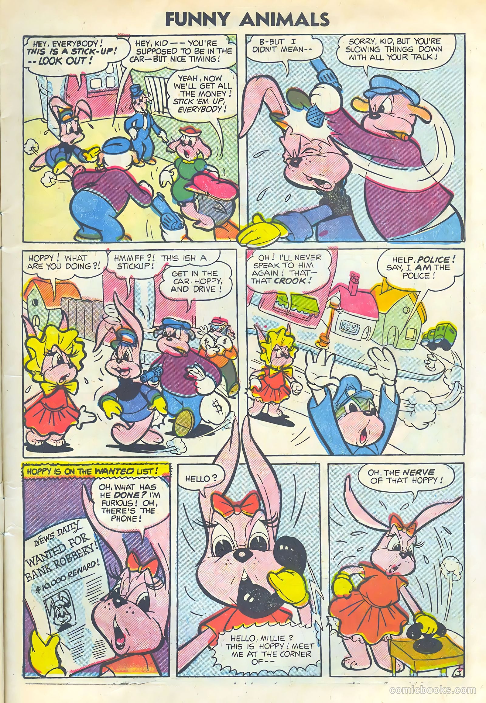 Funny Animals #89 (1955) — page 5 of 36