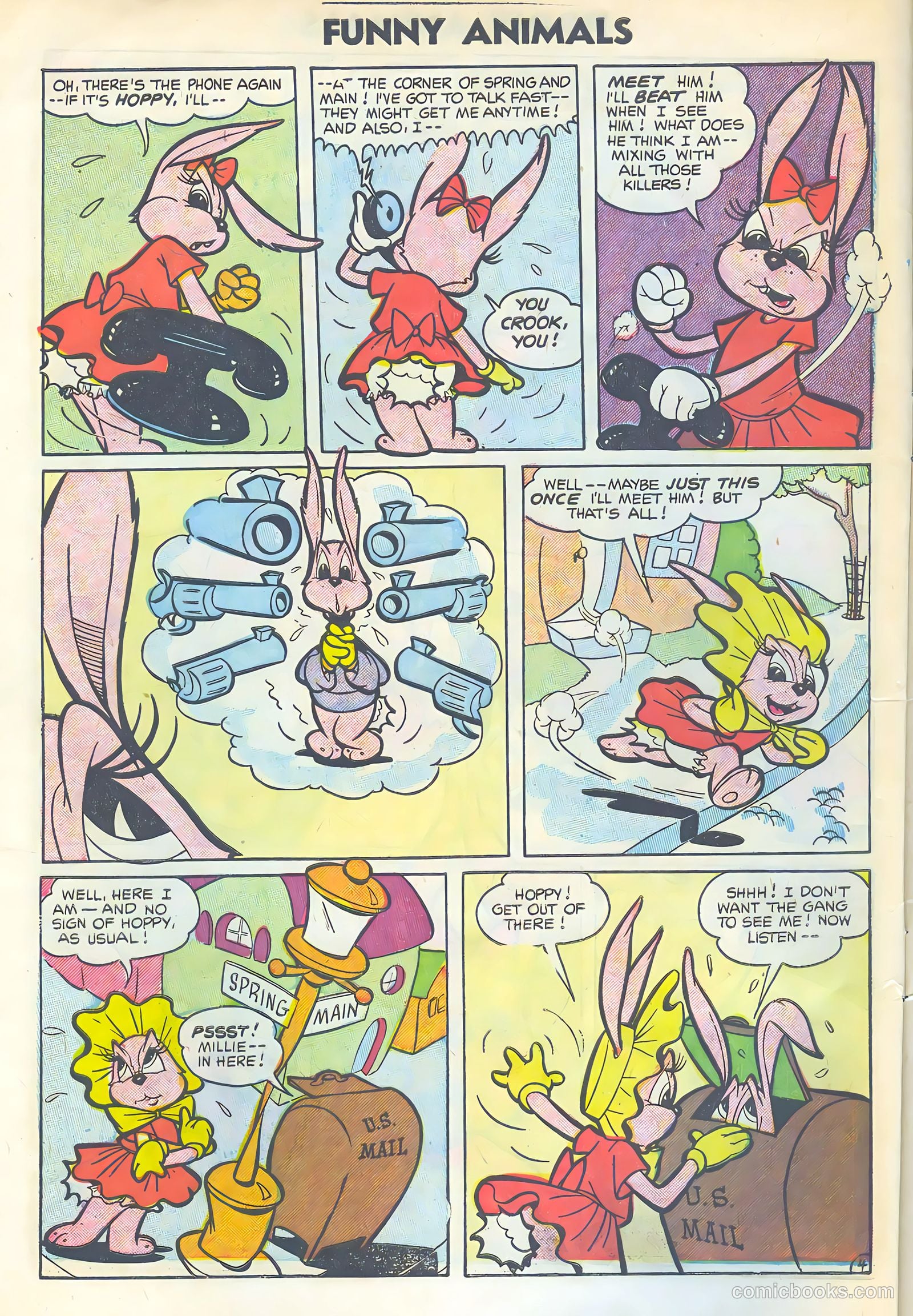 Funny Animals #89 (1955) — page 6 of 36