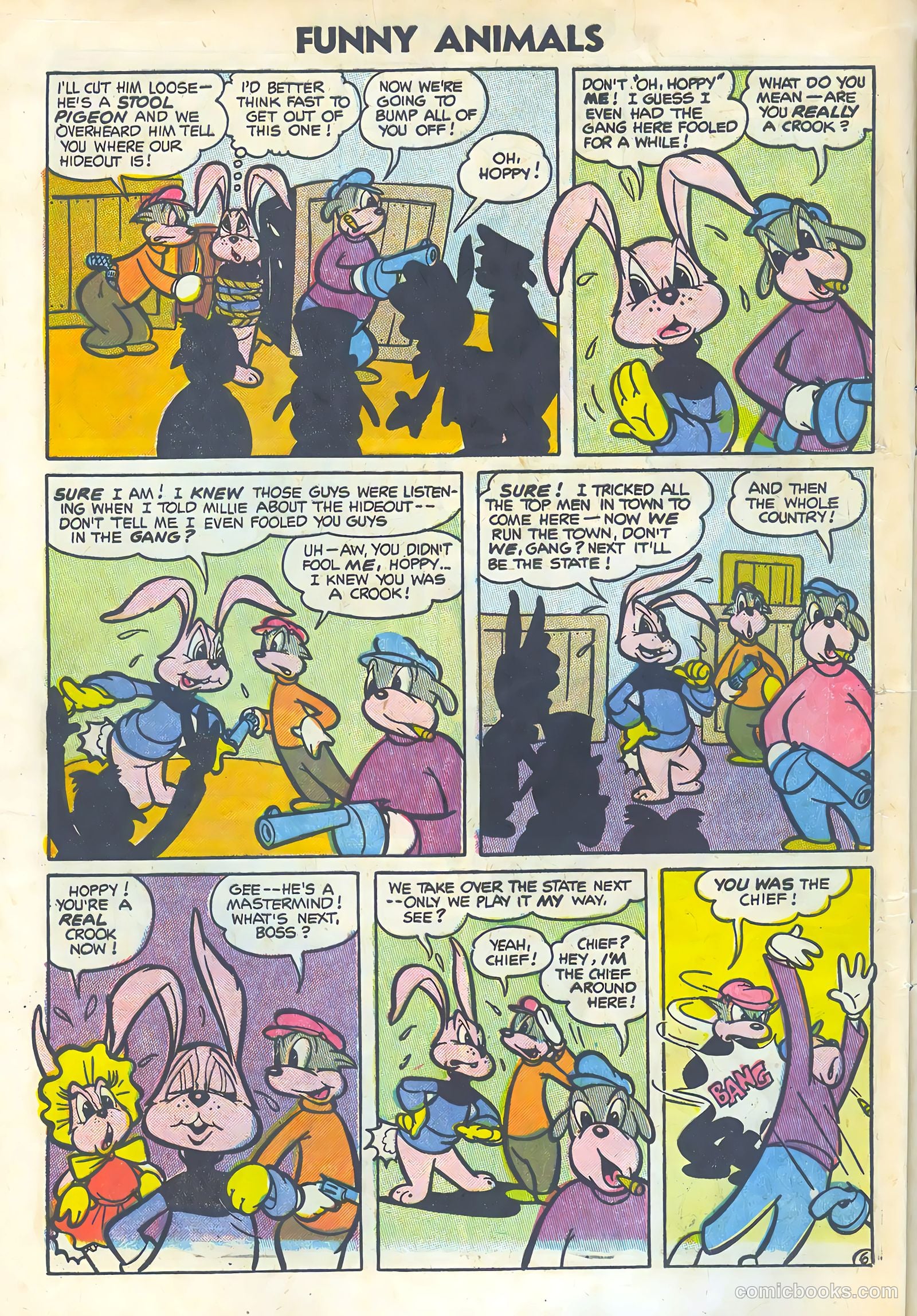 Funny Animals #89 (1955) — page 8 of 36