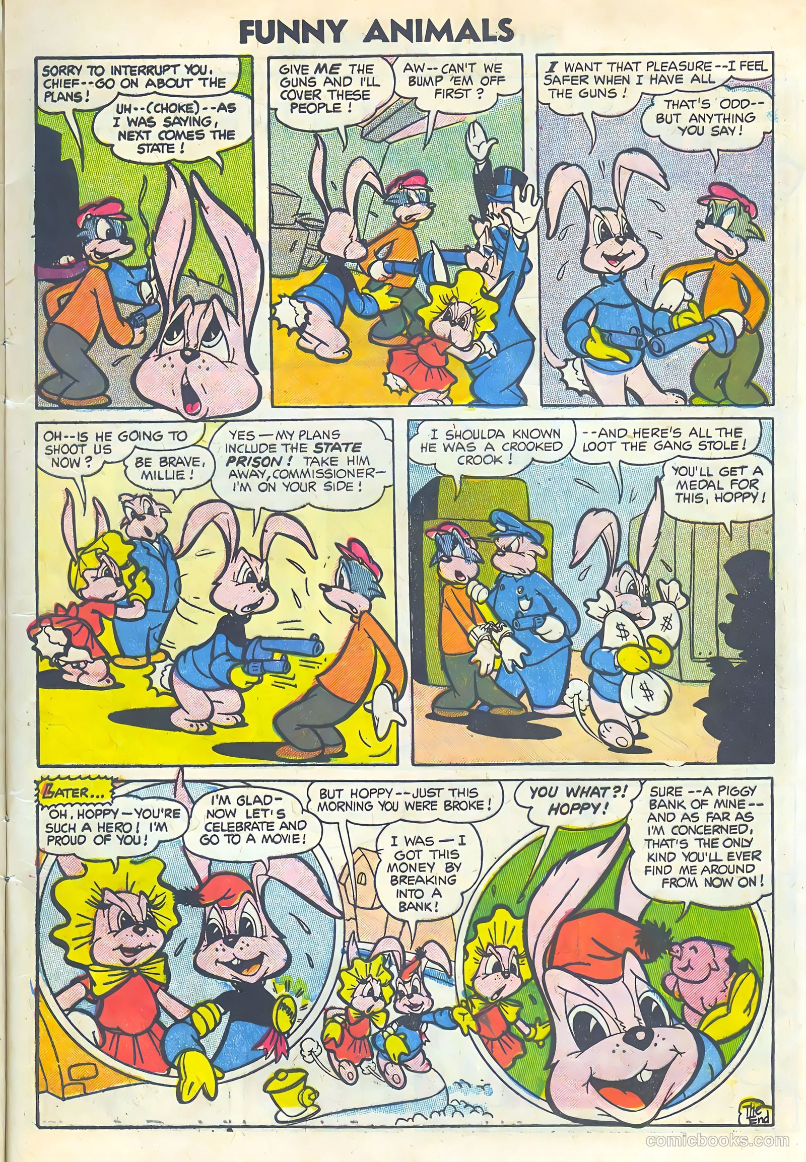 Funny Animals #89 (1955) — page 9 of 36