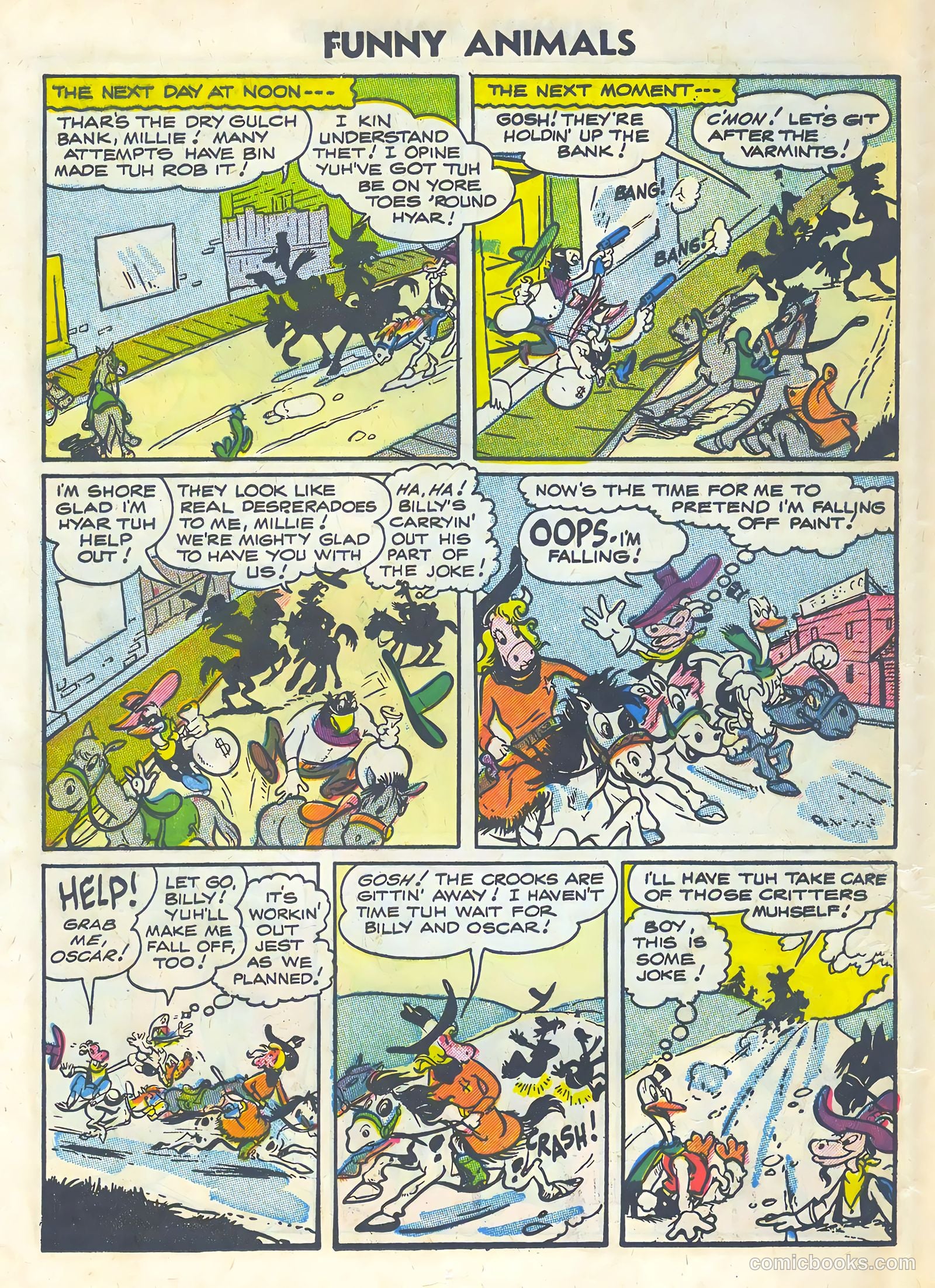 Funny Animals #89 (1955) — page 12 of 36
