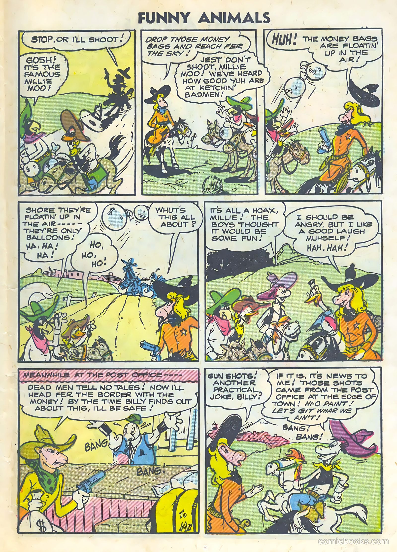 Funny Animals #89 (1955) — page 13 of 36
