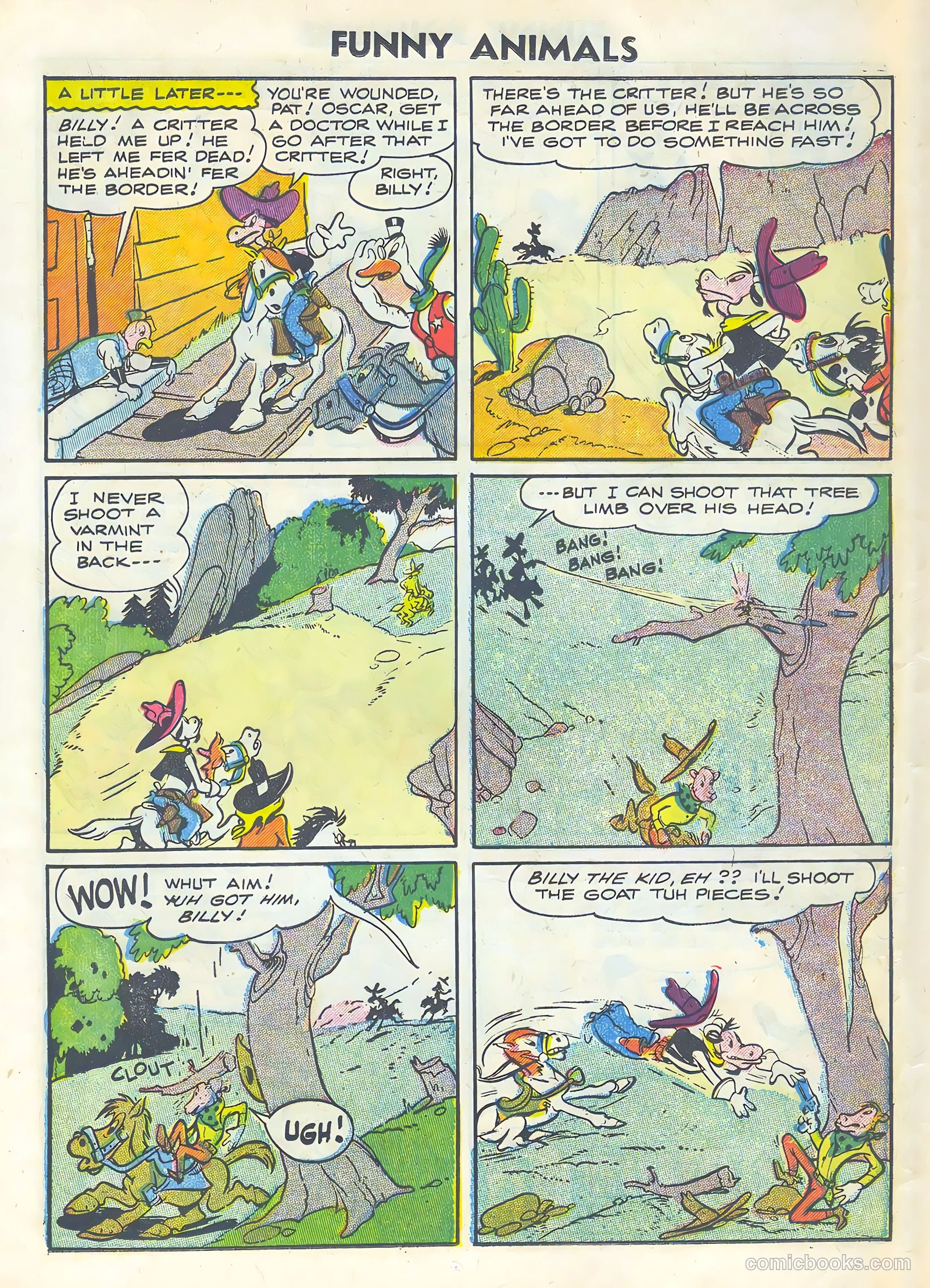 Funny Animals #89 (1955) — page 14 of 36