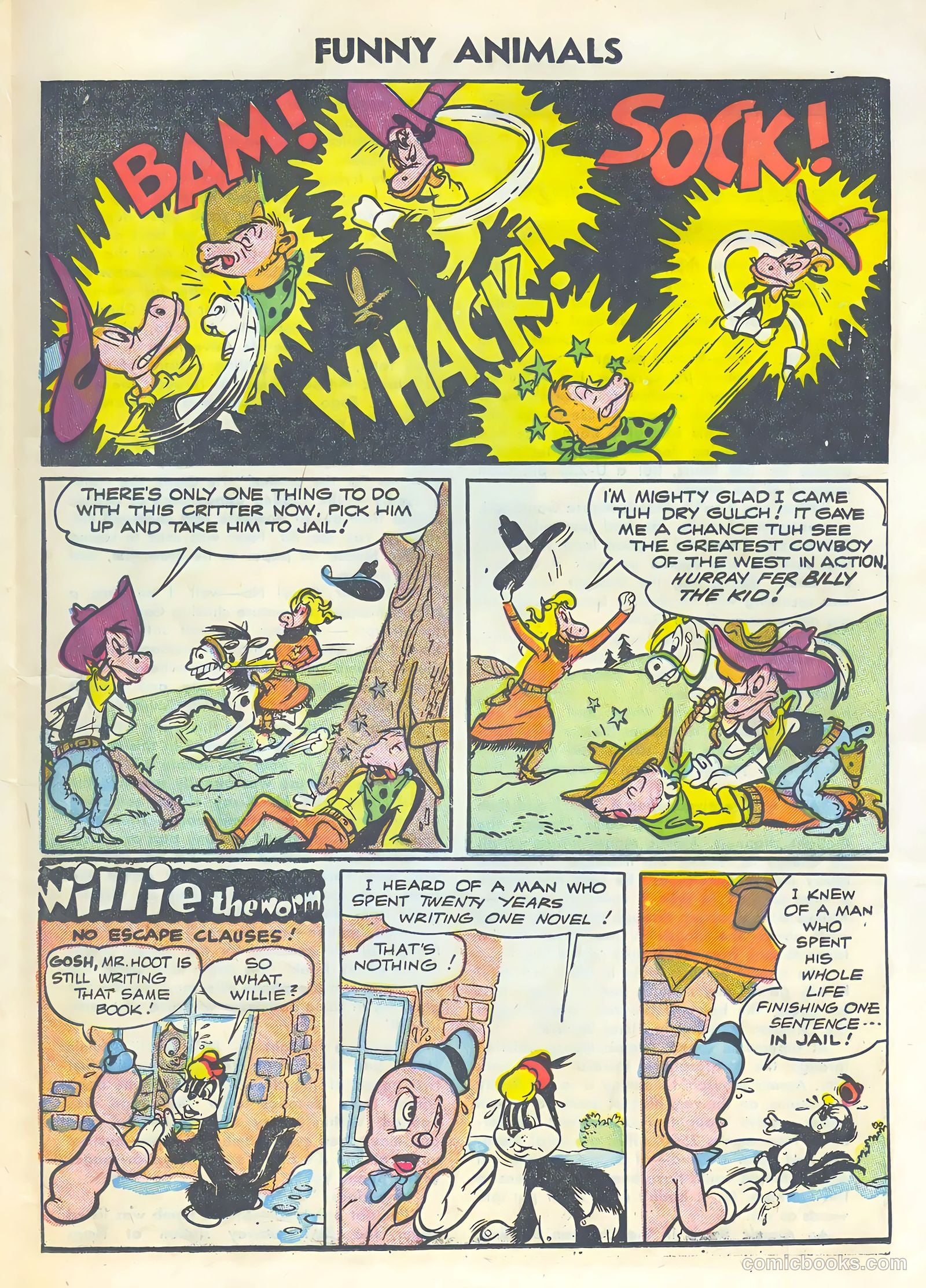Funny Animals #89 (1955) — page 15 of 36