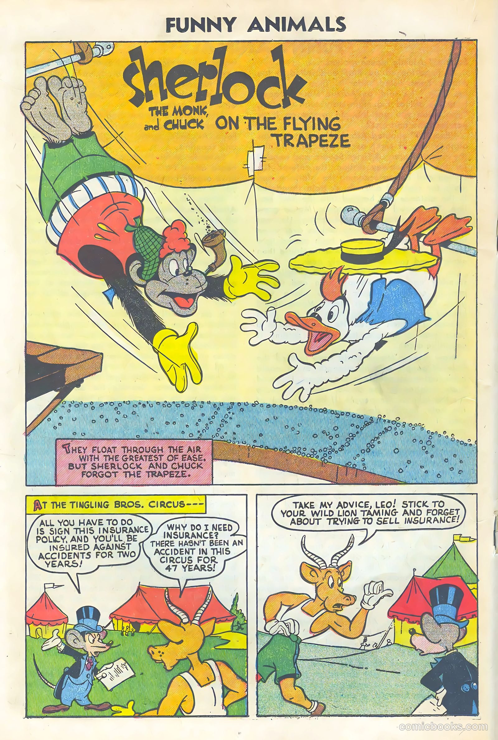 Funny Animals #89 (1955) — page 18 of 36