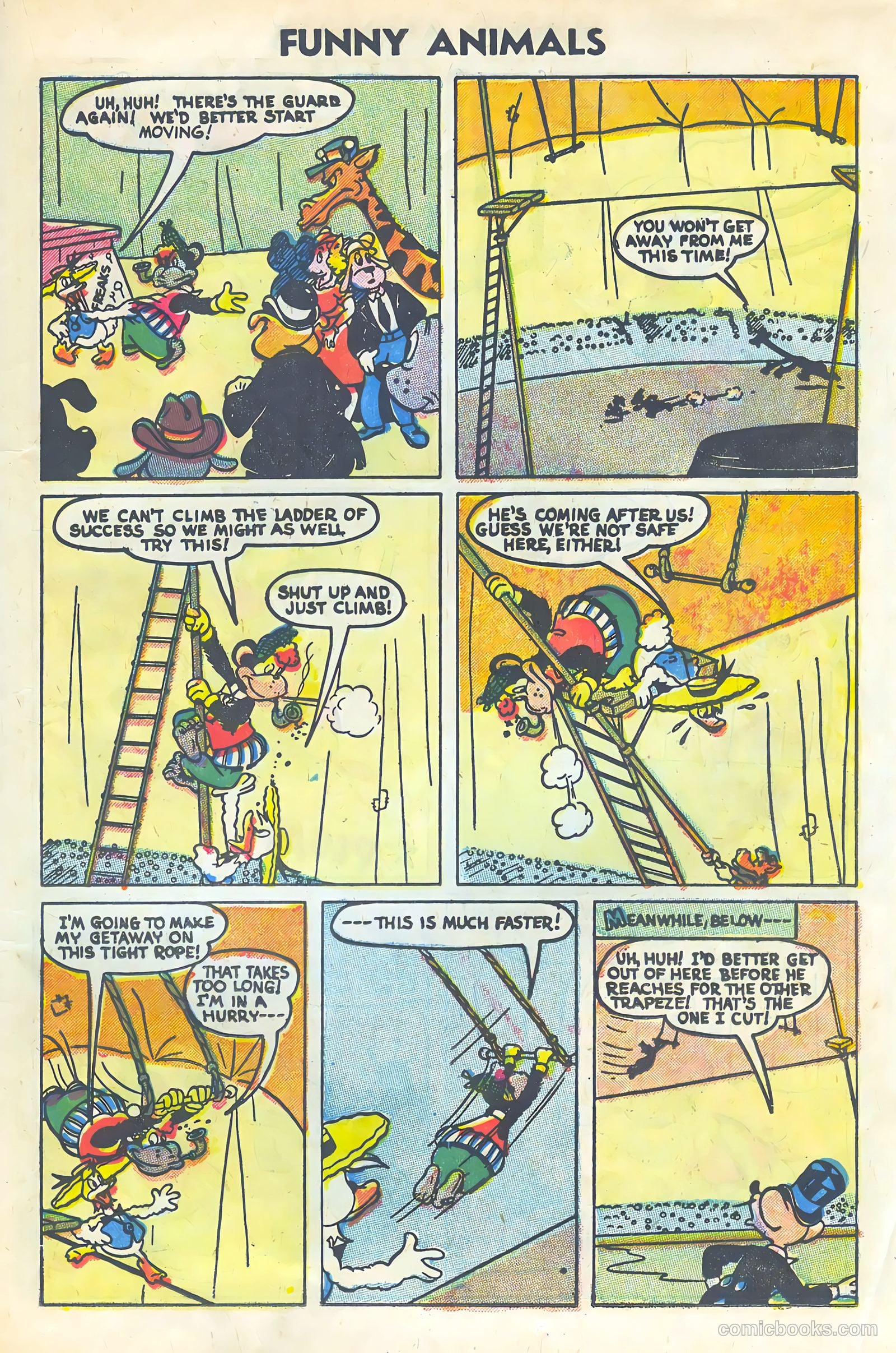 Funny Animals #89 (1955) — page 21 of 36
