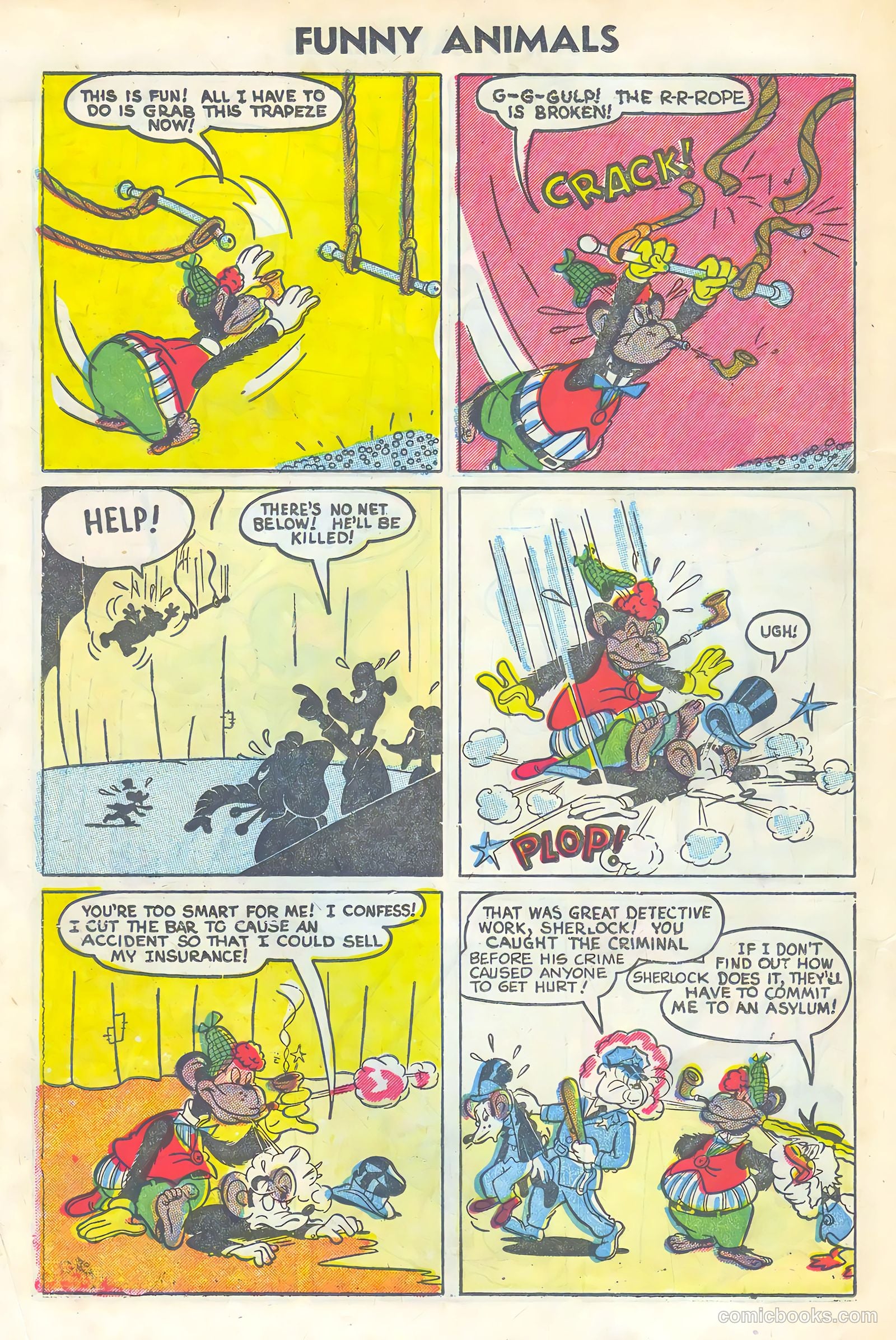 Funny Animals #89 (1955) — page 22 of 36