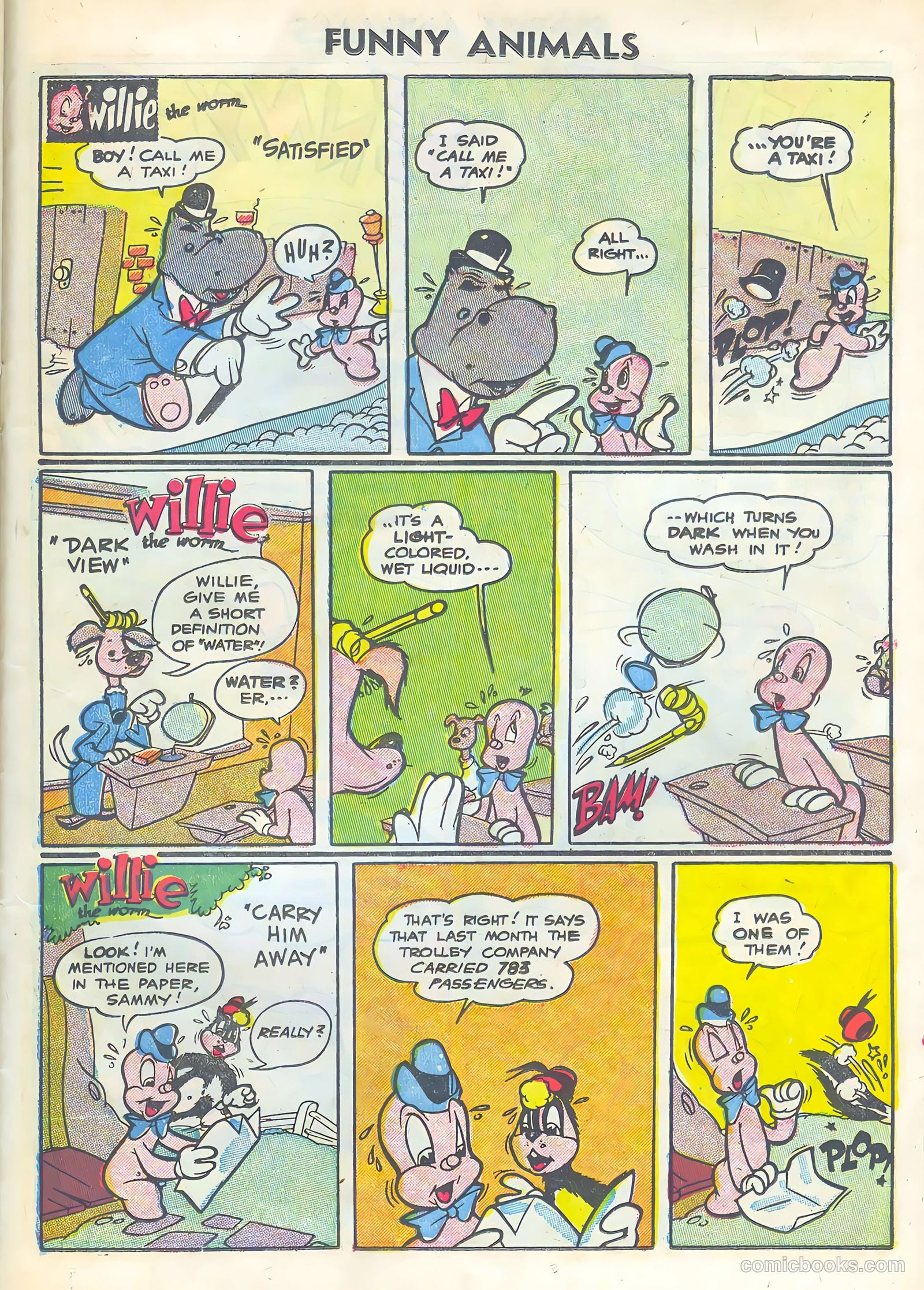 Funny Animals #89 (1955) — page 23 of 36