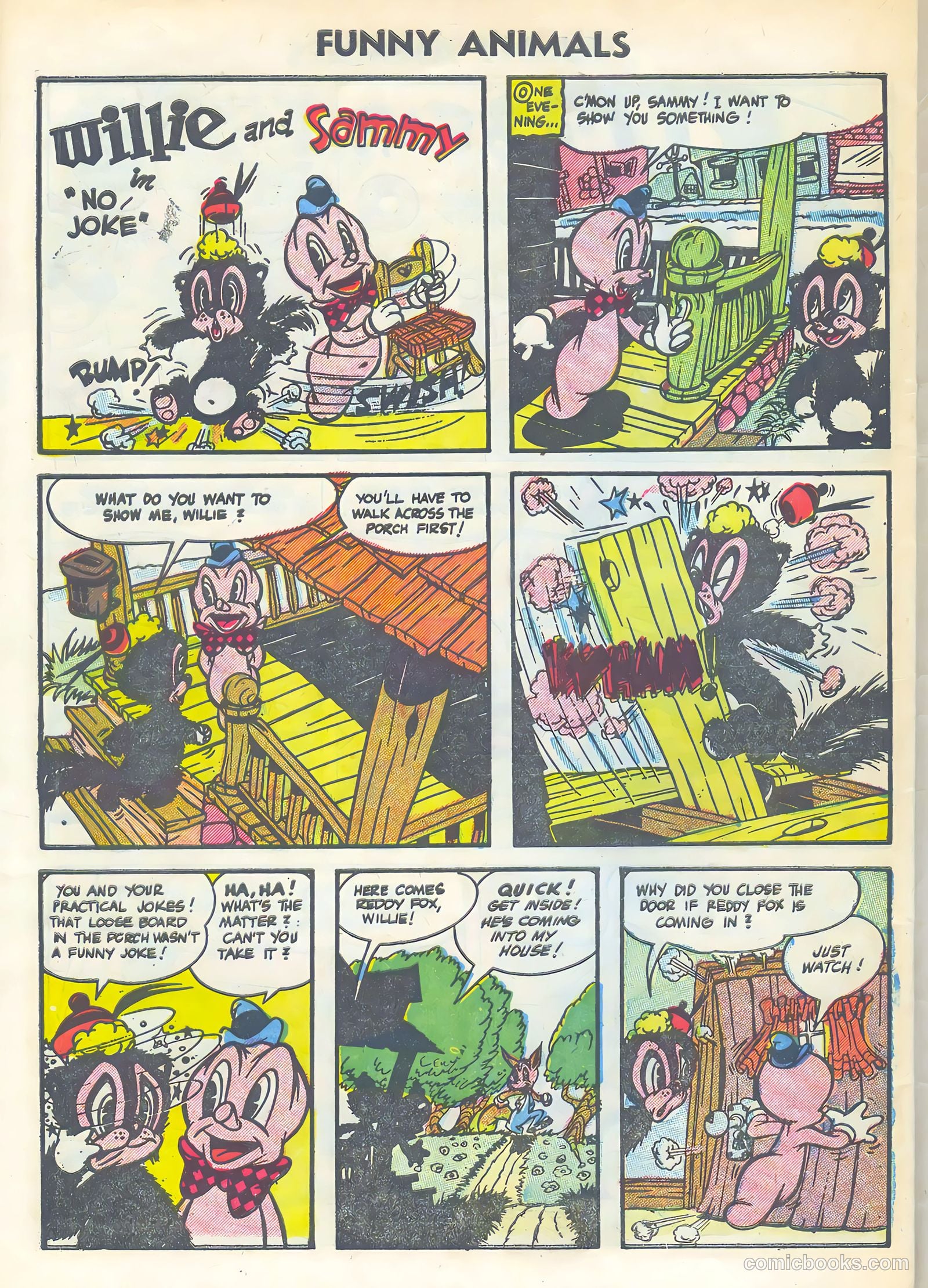 Funny Animals #89 (1955) — page 30 of 36
