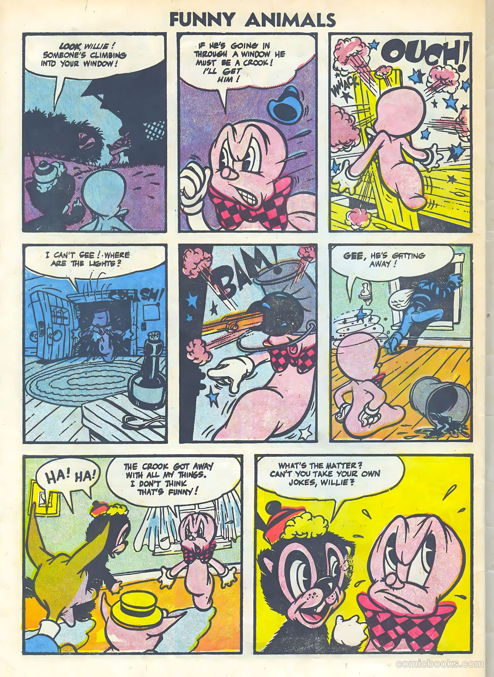Funny Animals #89 (1955) — page 32 of 36