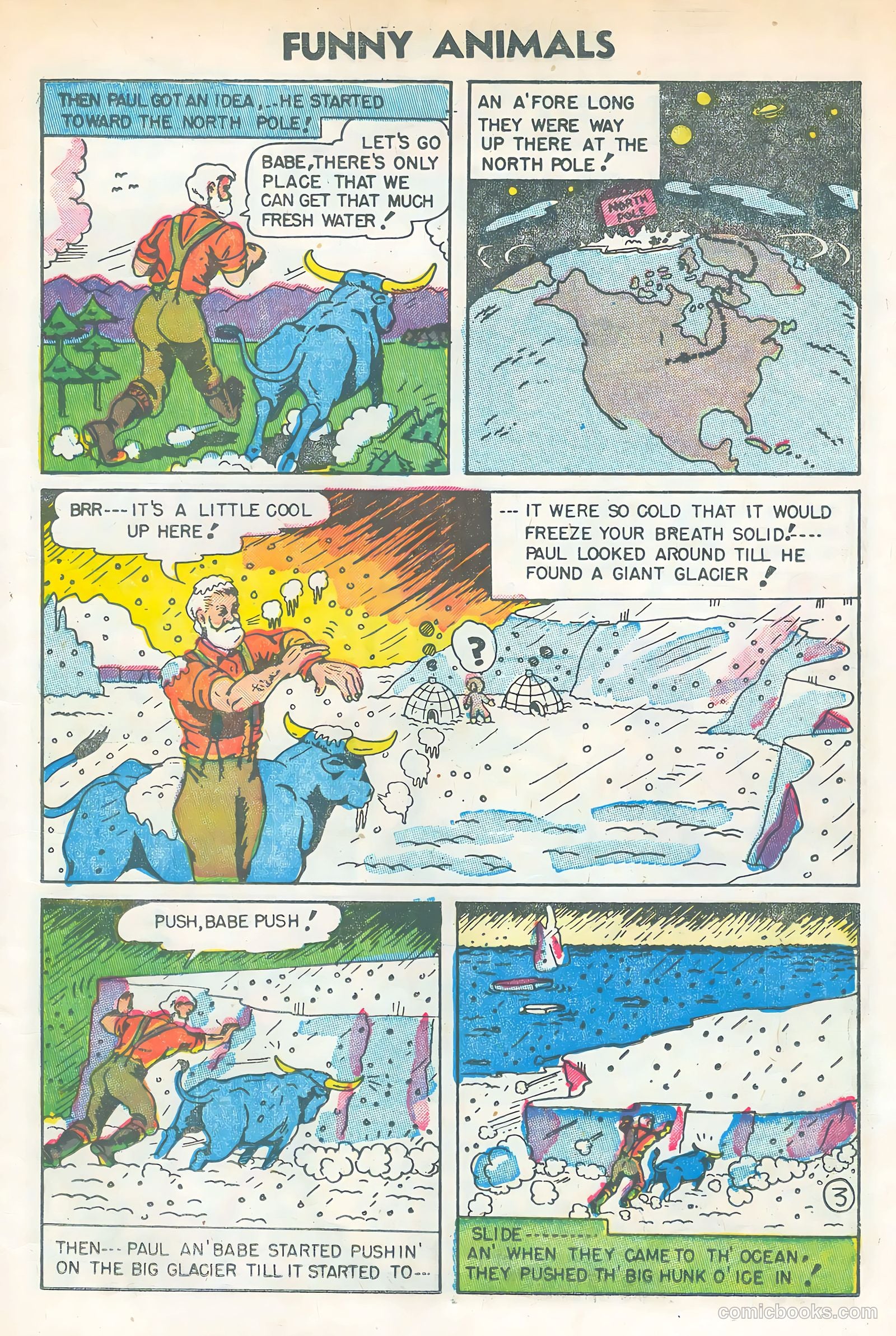 Funny Animals #90 (1955) — page 11 of 36