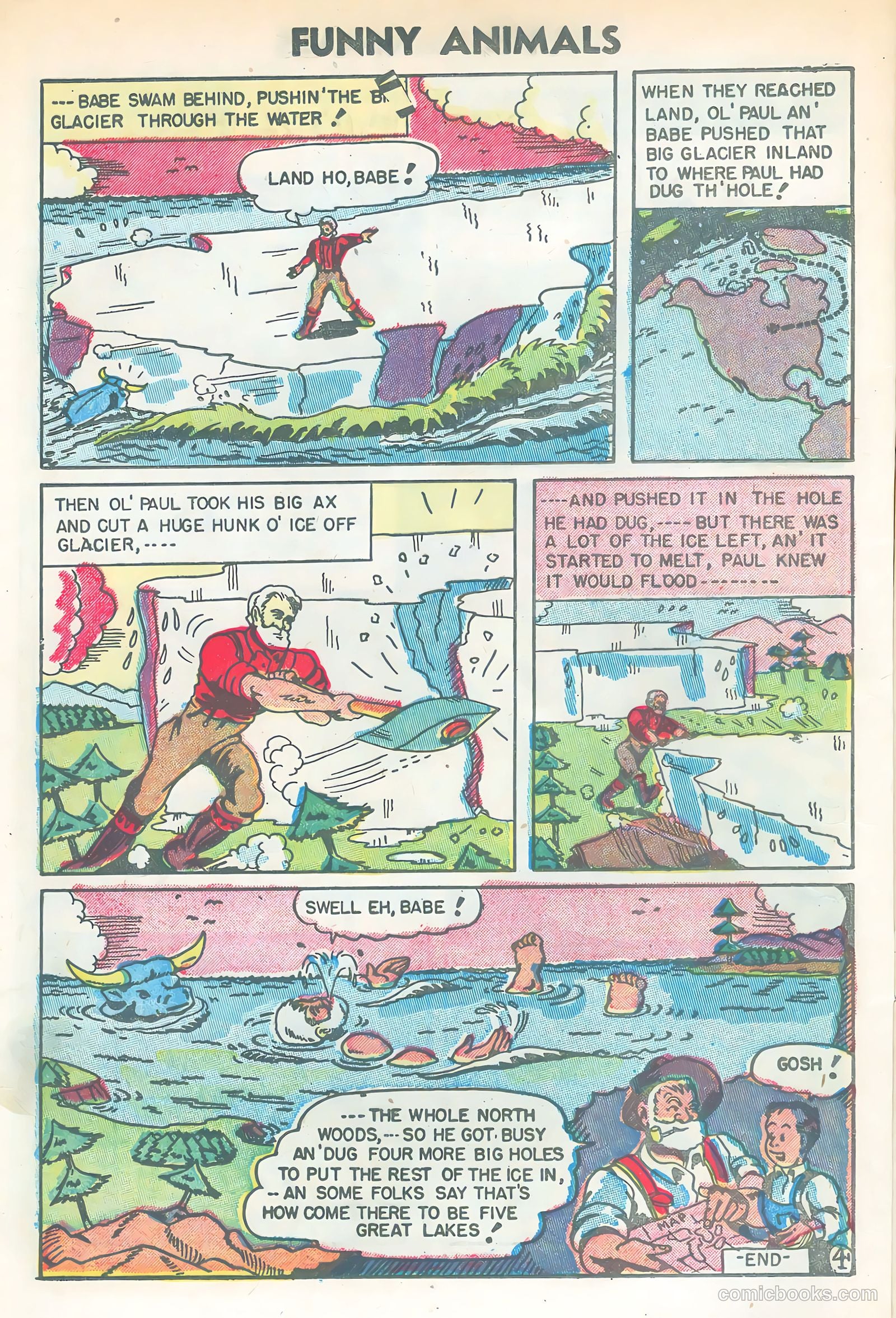 Funny Animals #90 (1955) — page 12 of 36