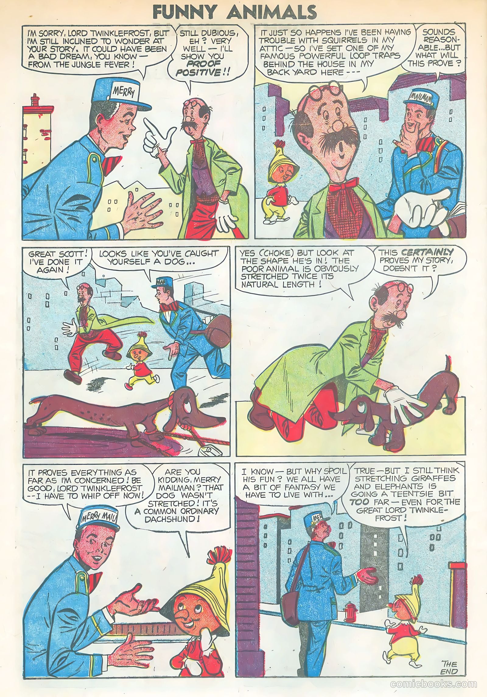 Funny Animals #90 (1955) — page 16 of 36