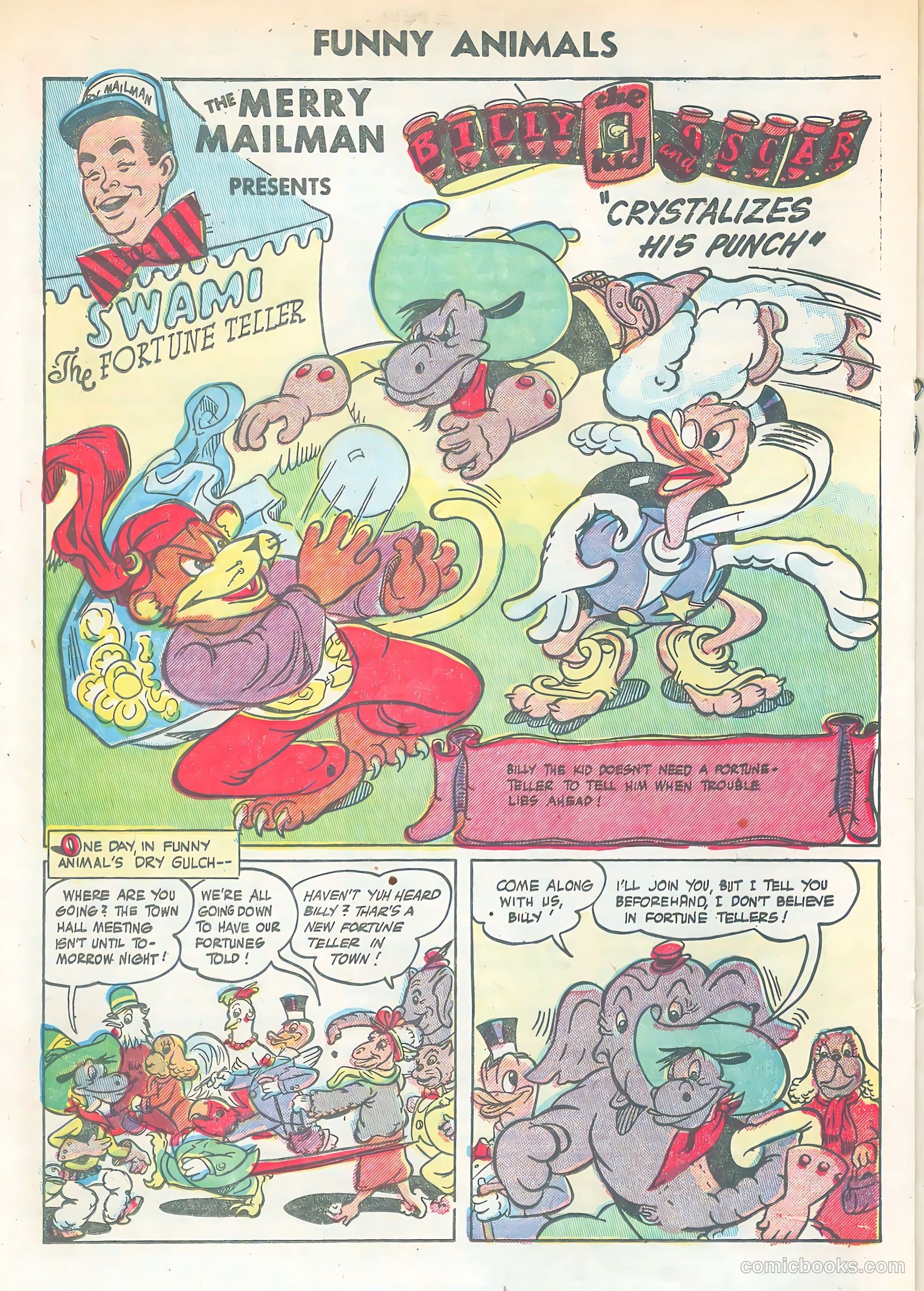 Funny Animals #90 (1955) — page 20 of 36