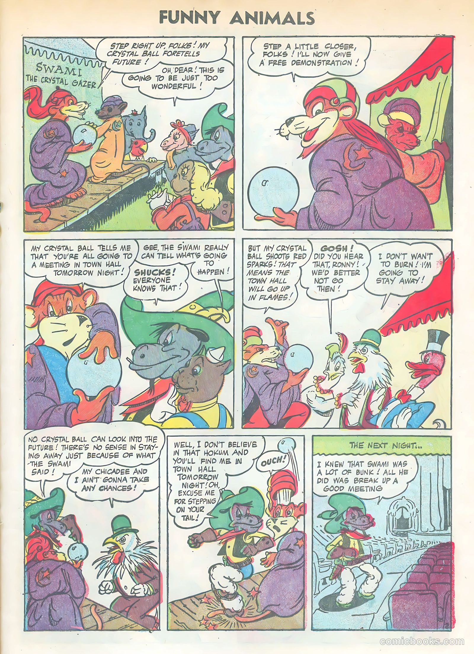 Funny Animals #90 (1955) — page 21 of 36