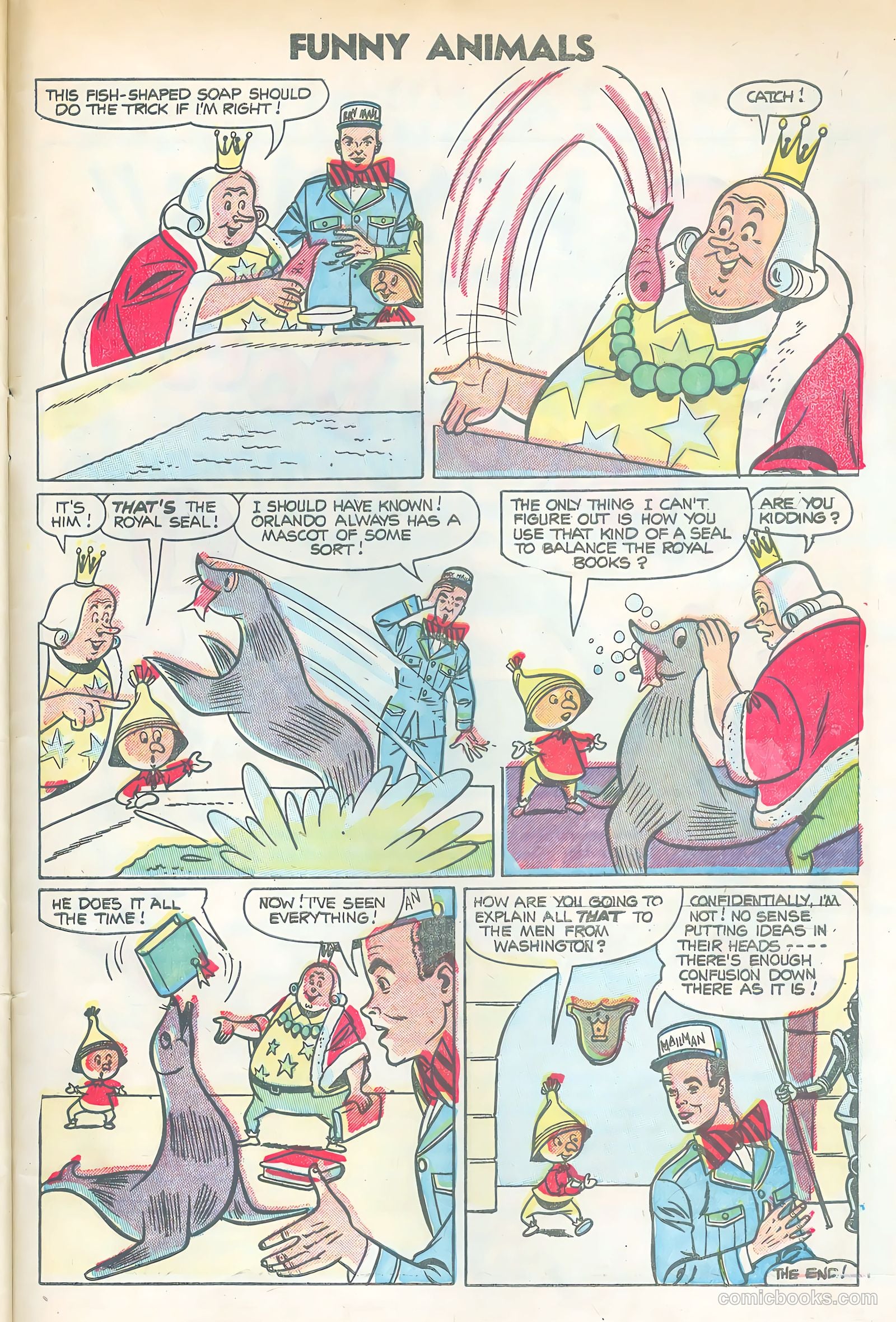 Funny Animals #90 (1955) — page 33 of 36