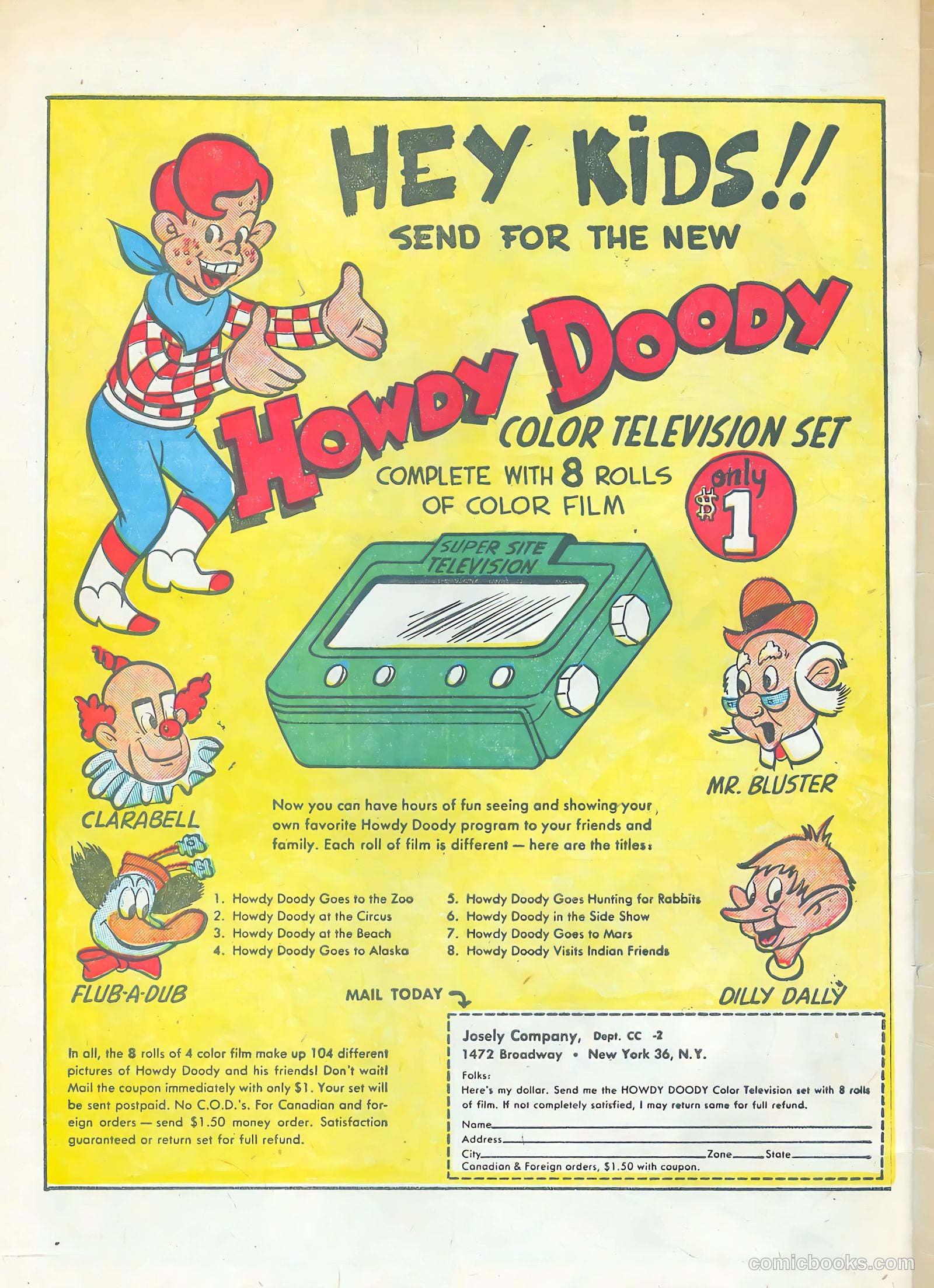Funny Animals #90 (1955) — page 34 of 36
