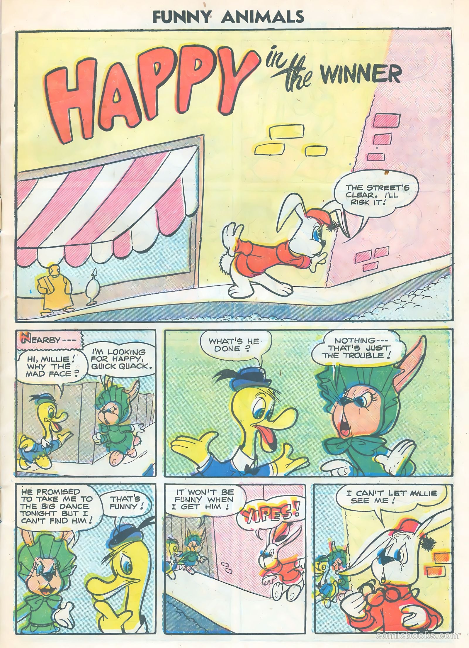 Funny Animals #91 (1956) — page 3 of 36
