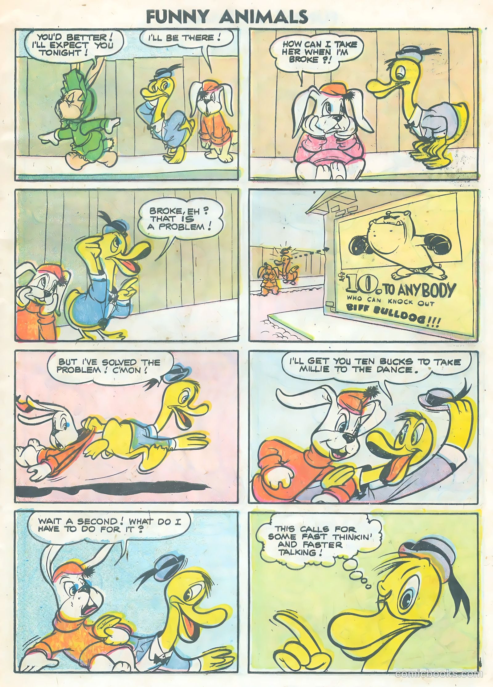 Funny Animals #91 (1956) — page 5 of 36