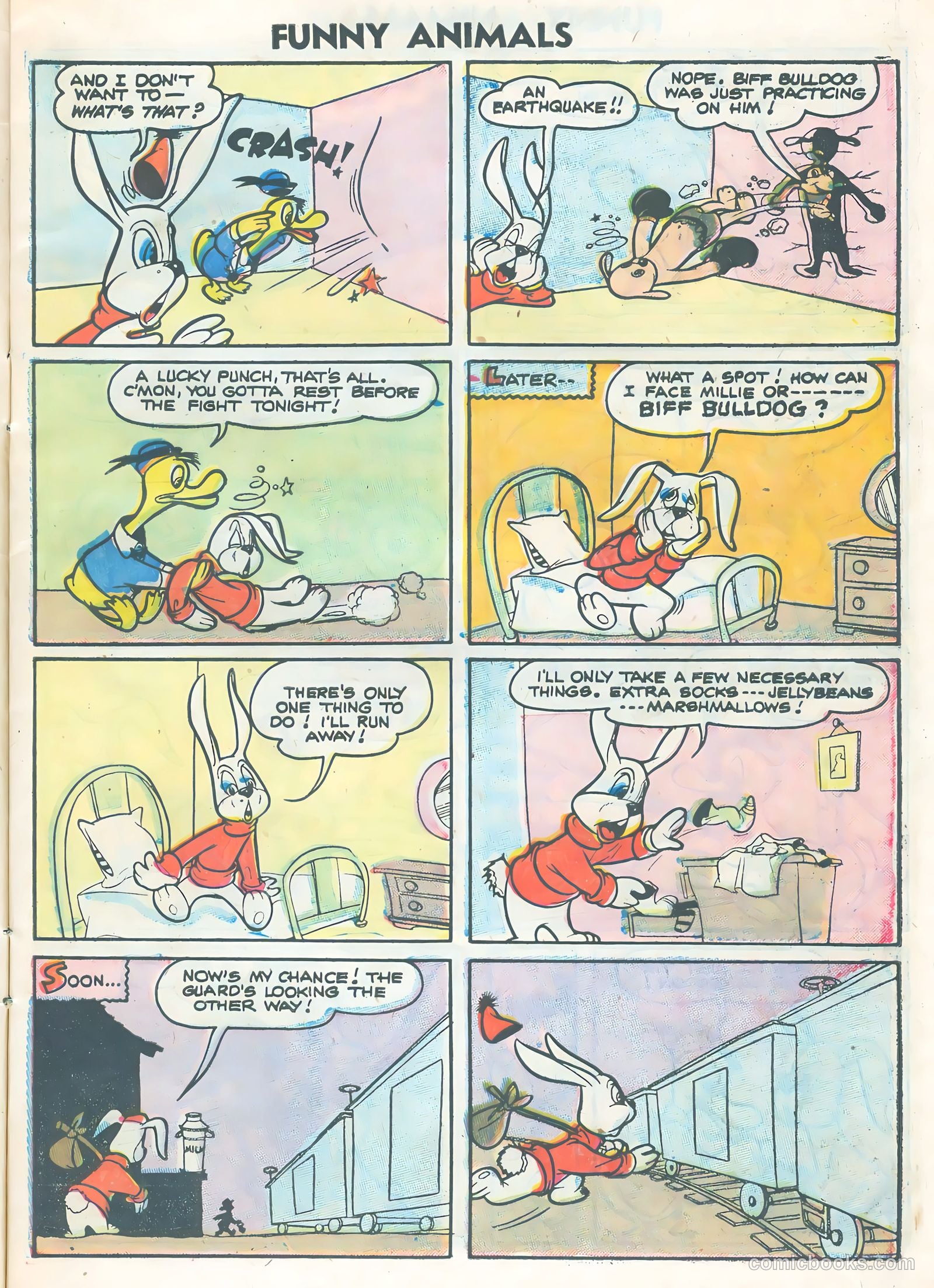 Funny Animals #91 (1956) — page 7 of 36