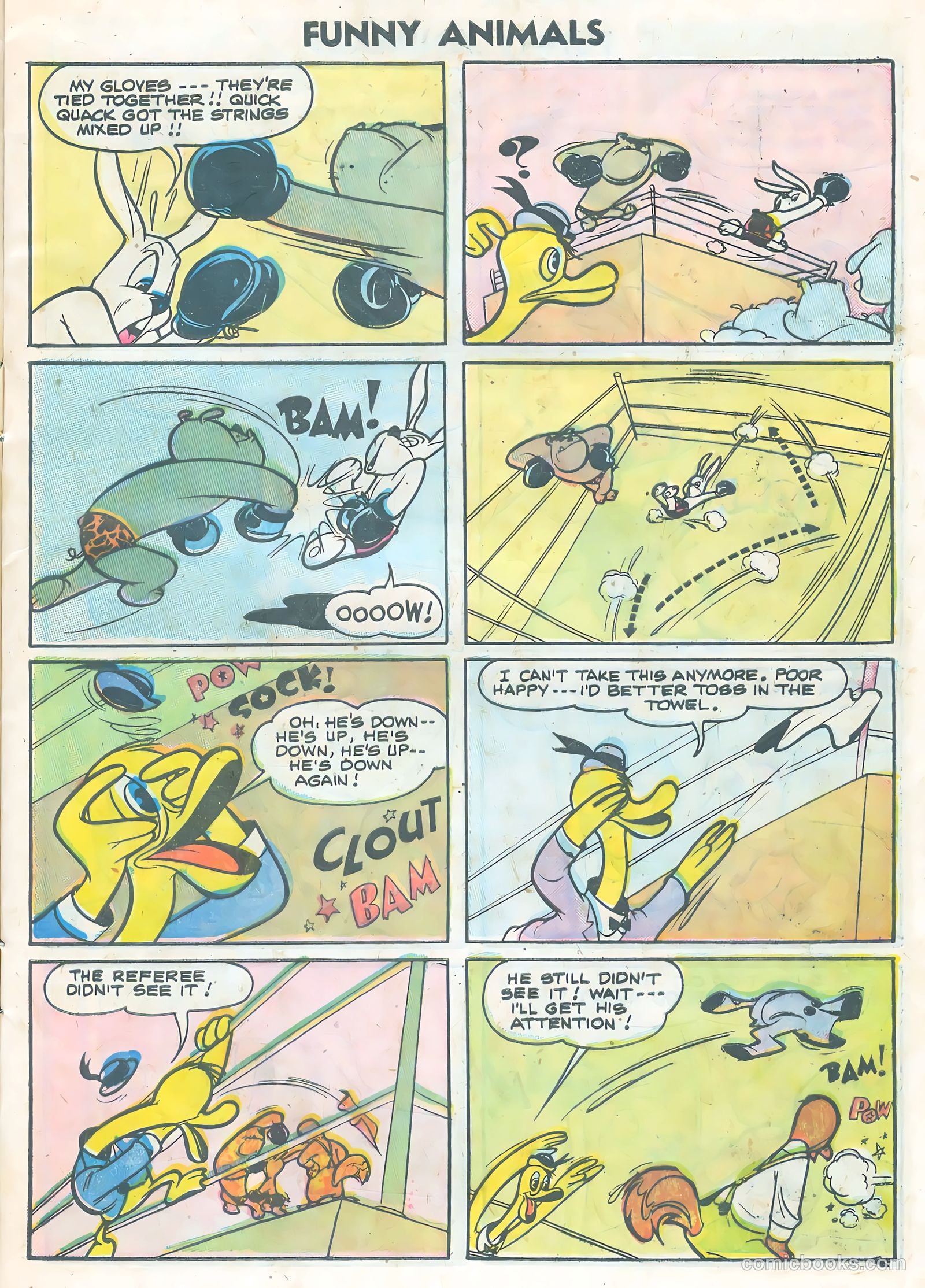 Funny Animals #91 (1956) — page 9 of 36