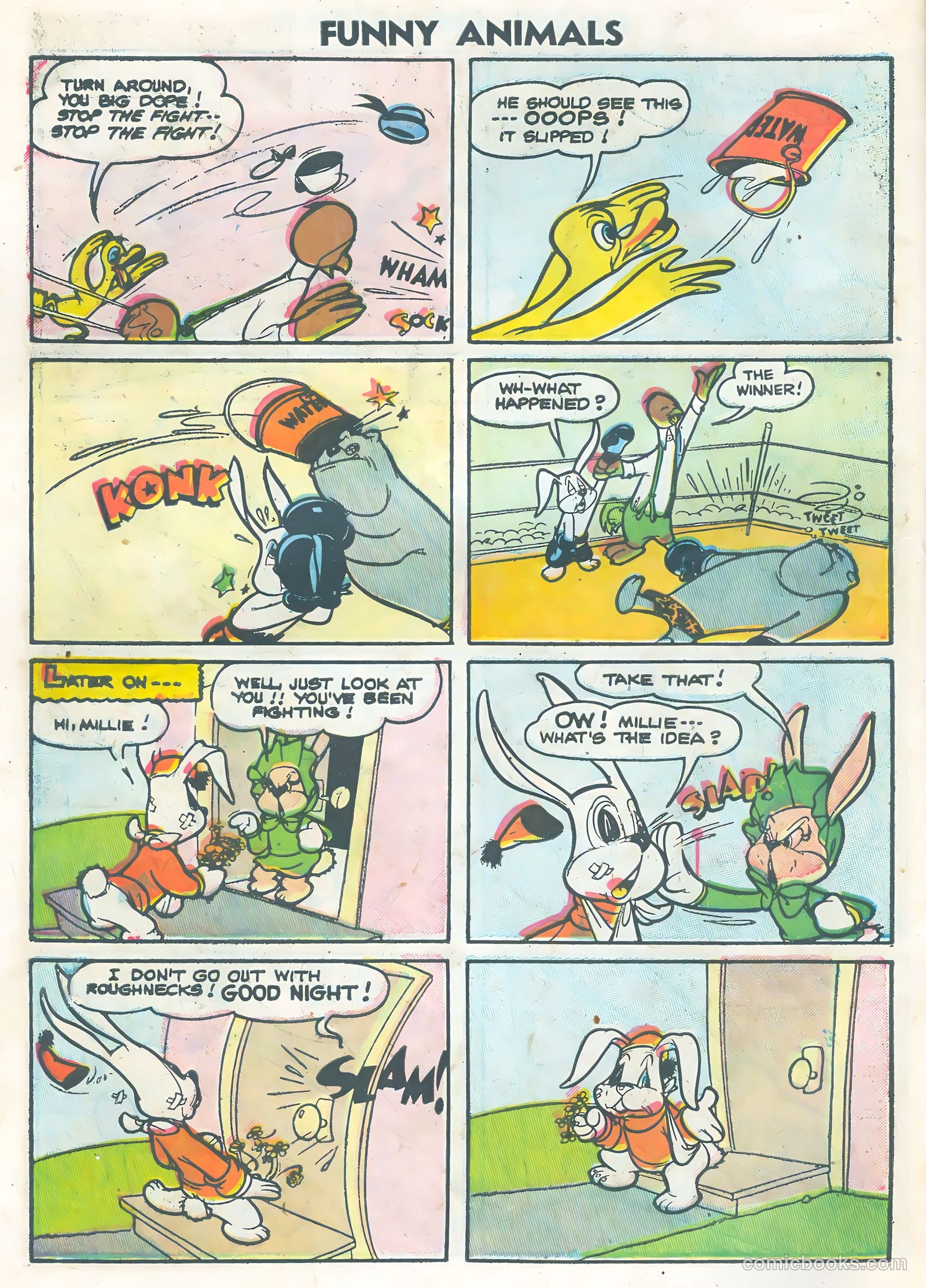 Funny Animals #91 (1956) — page 10 of 36