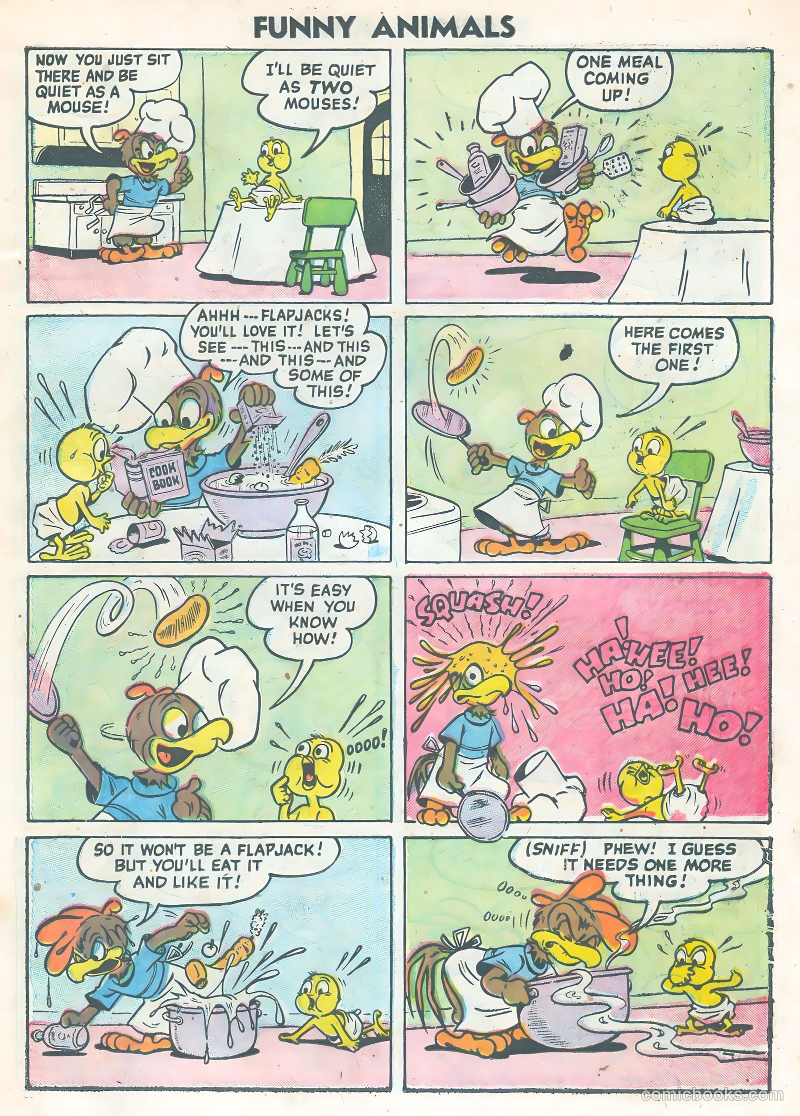 Funny Animals #91 (1956) — page 15 of 36