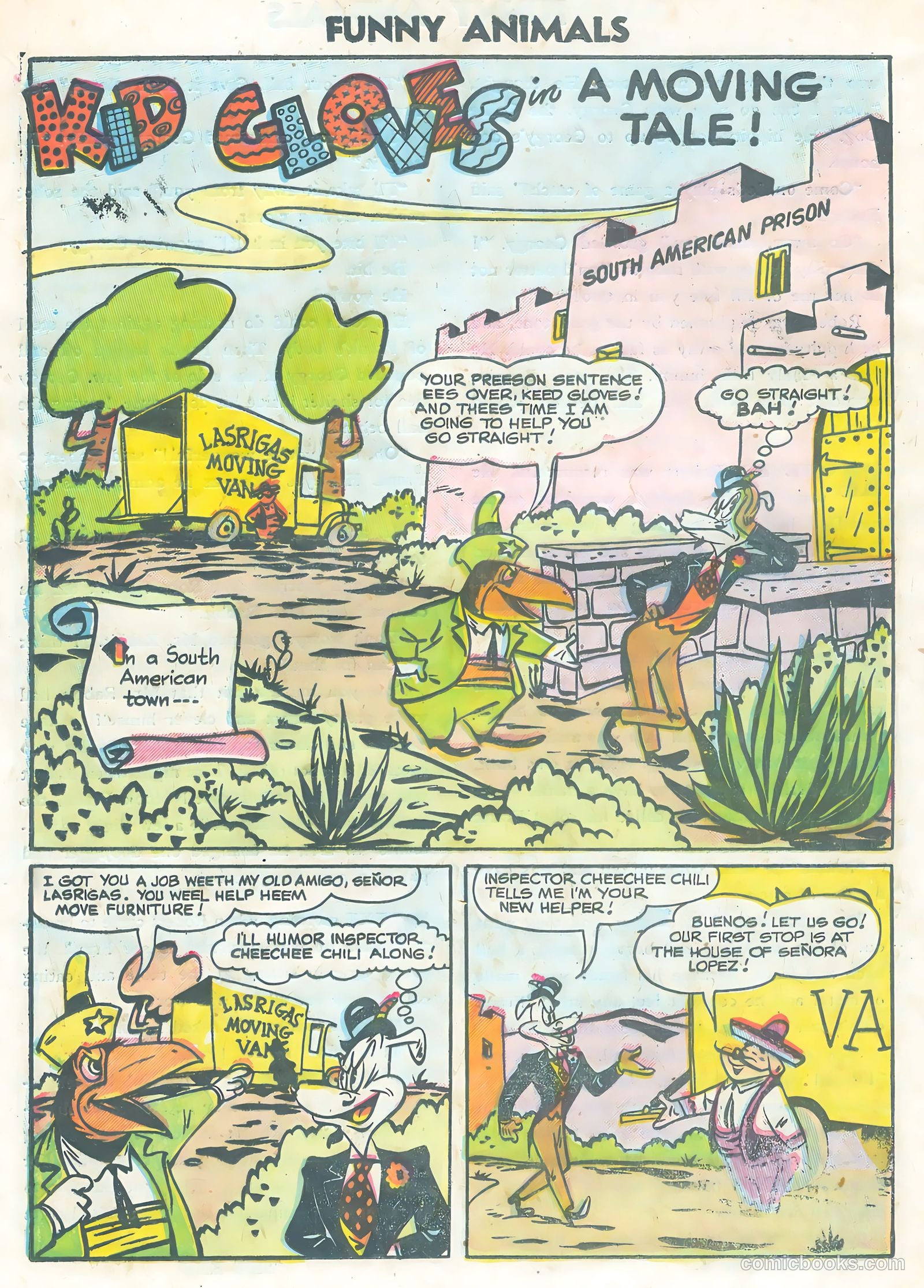 Funny Animals #91 (1956) — page 20 of 36