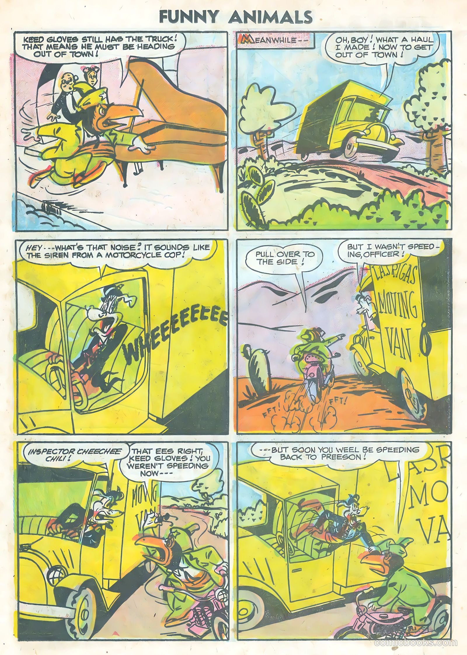 Funny Animals #91 (1956) — page 24 of 36