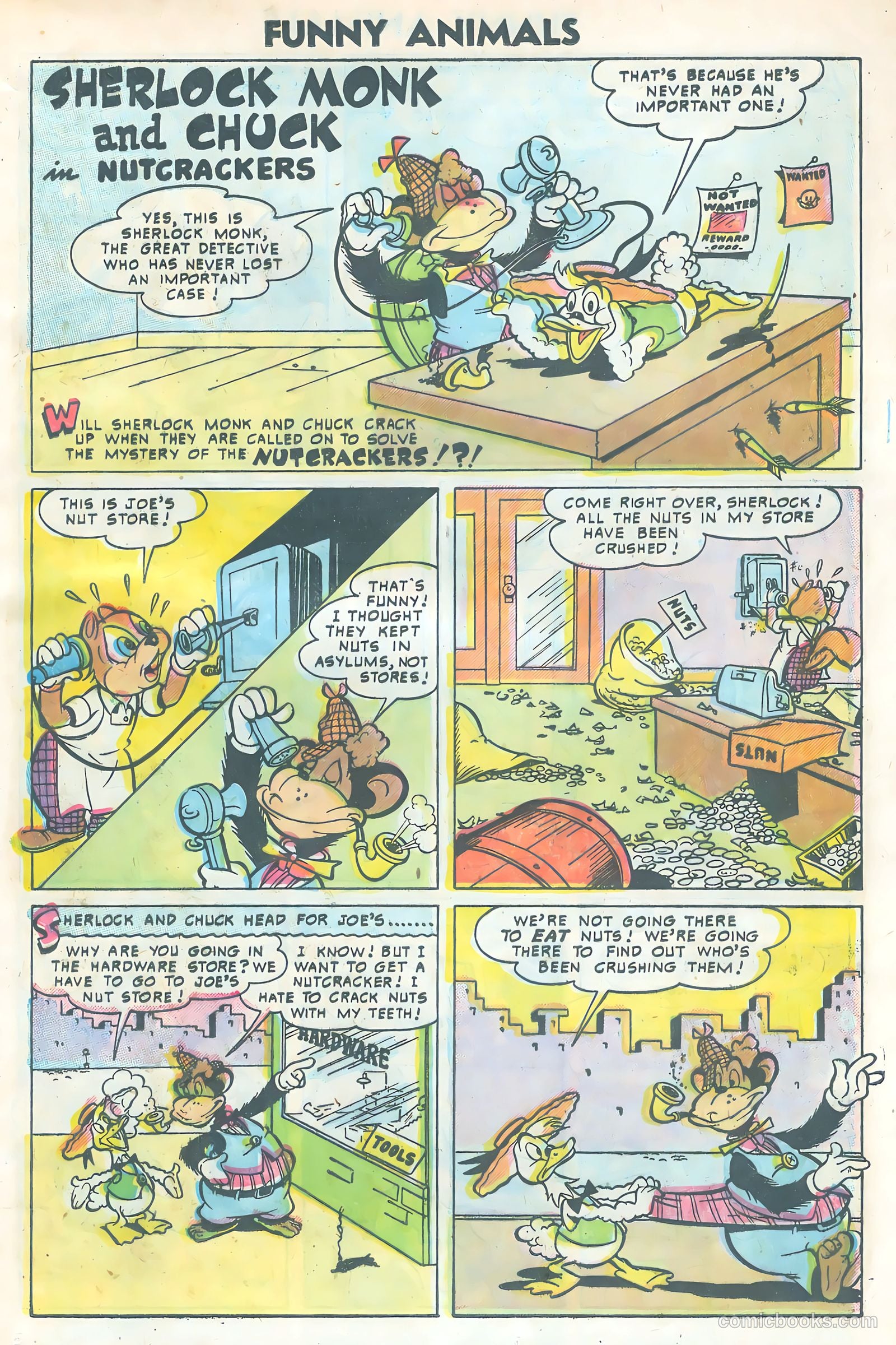 Funny Animals #91 (1956) — page 25 of 36