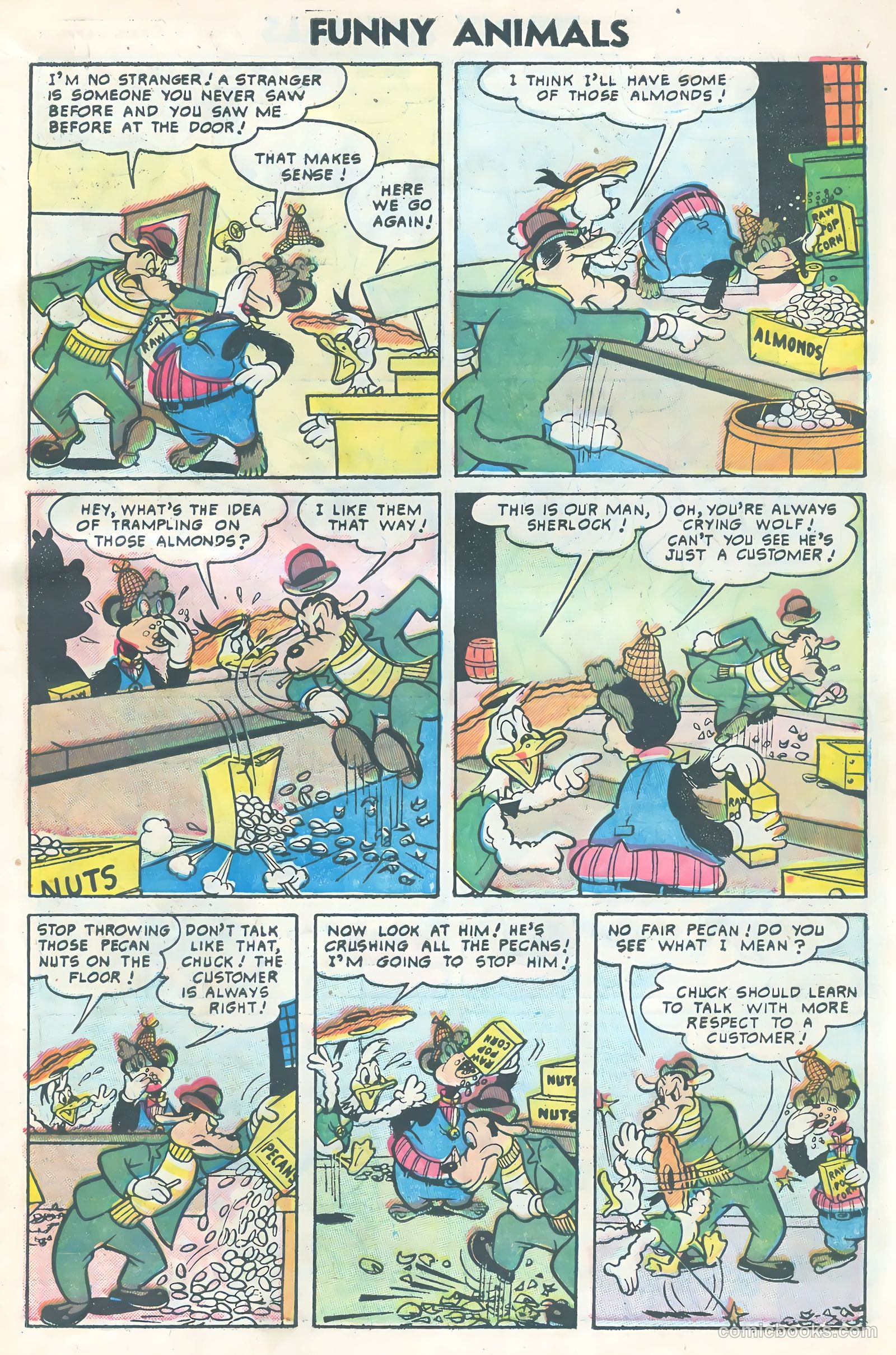 Funny Animals #91 (1956) — page 27 of 36