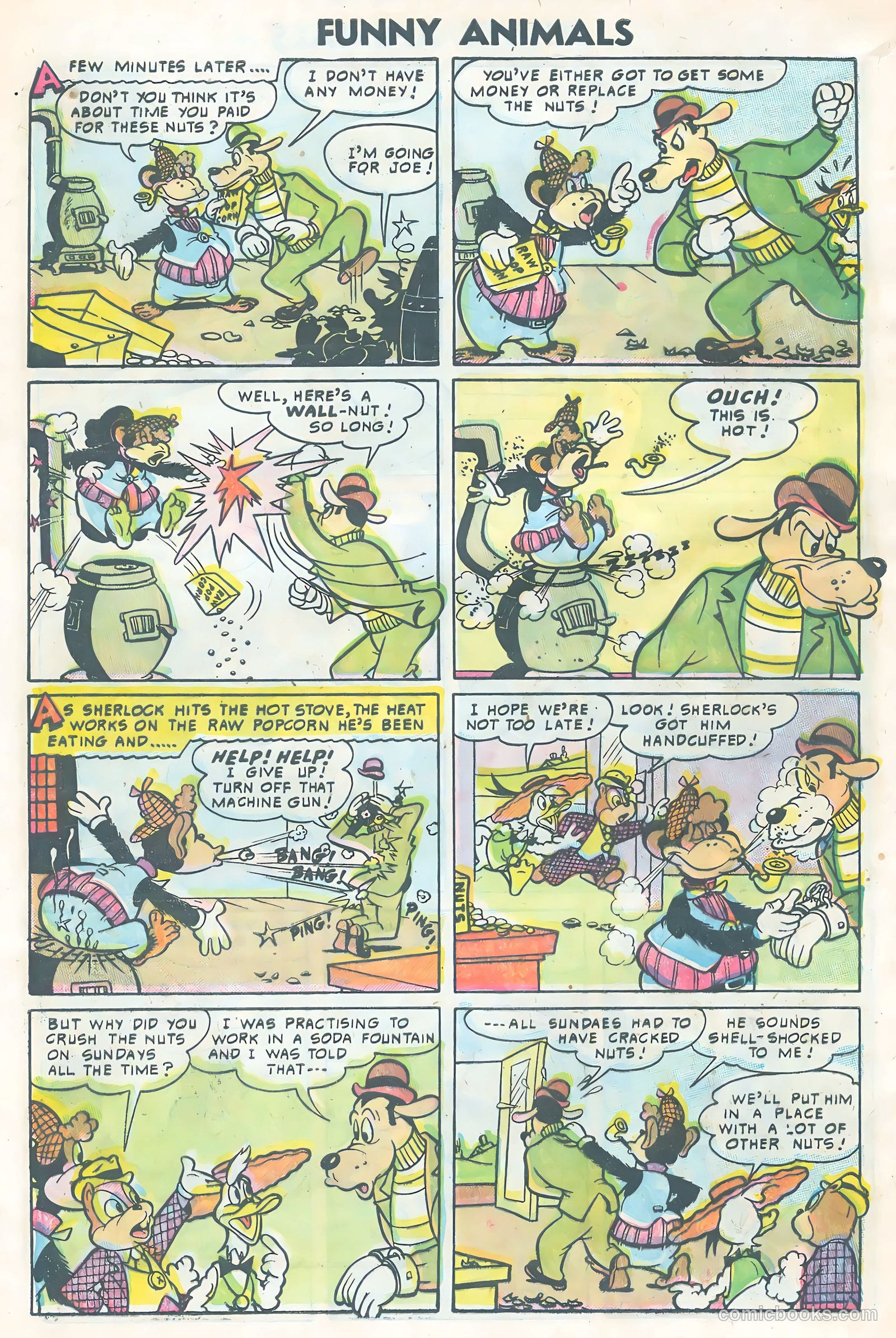 Funny Animals #91 (1956) — page 28 of 36